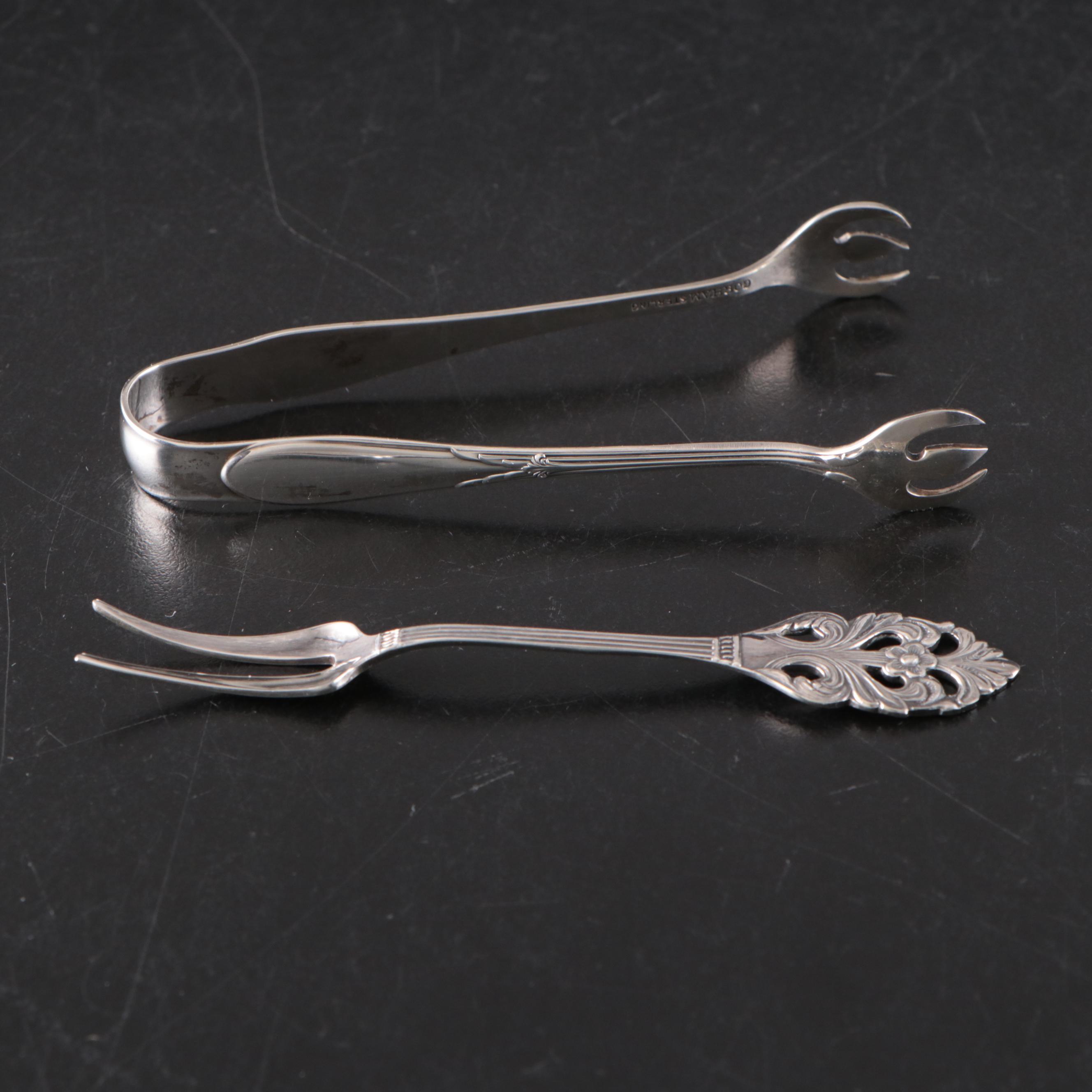 International Silver Co. "Frontenac" Sterling Youth Spoons with Other Sterling