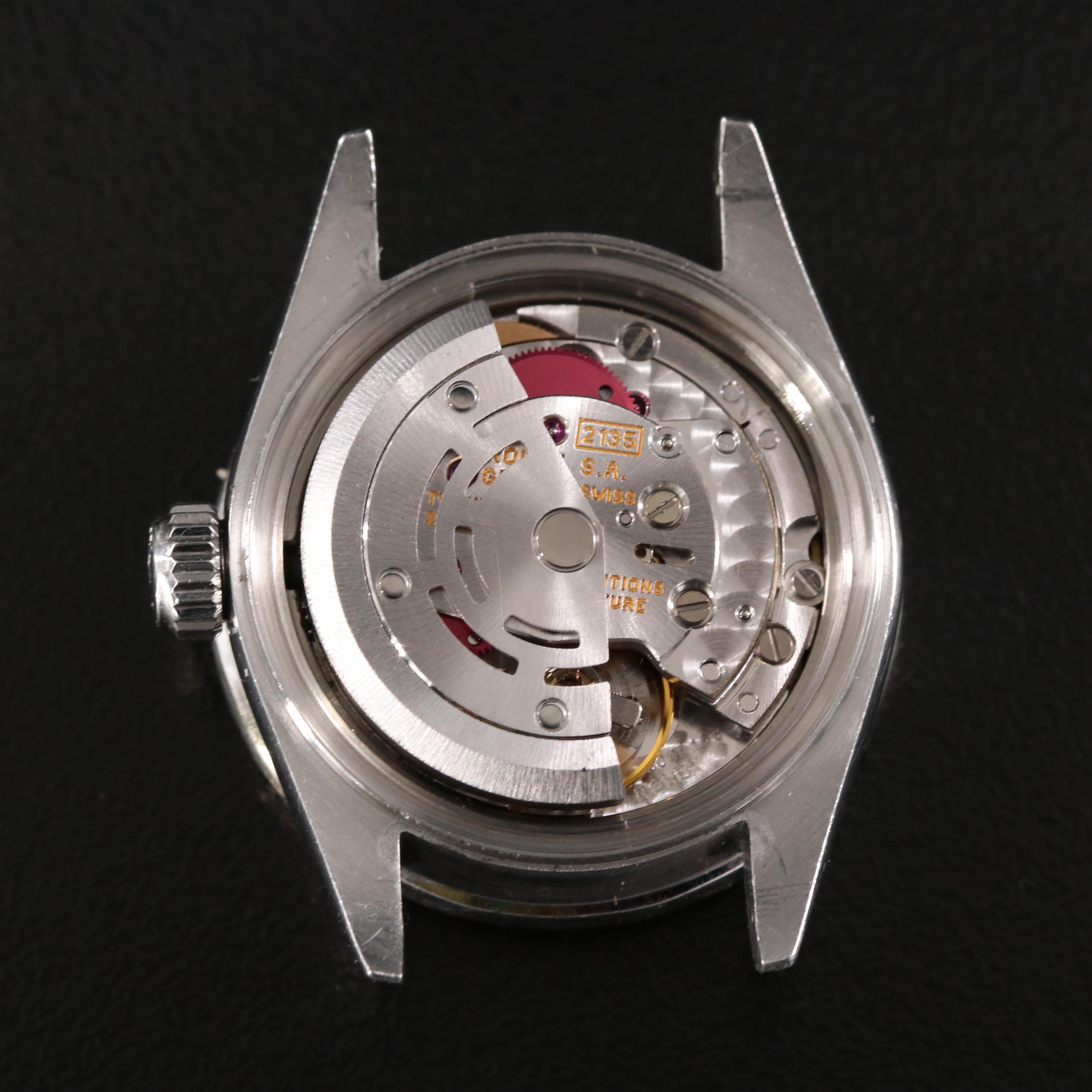 1995 Rolex Custom Diamond Bezel White Roman Dial Datejust Watch