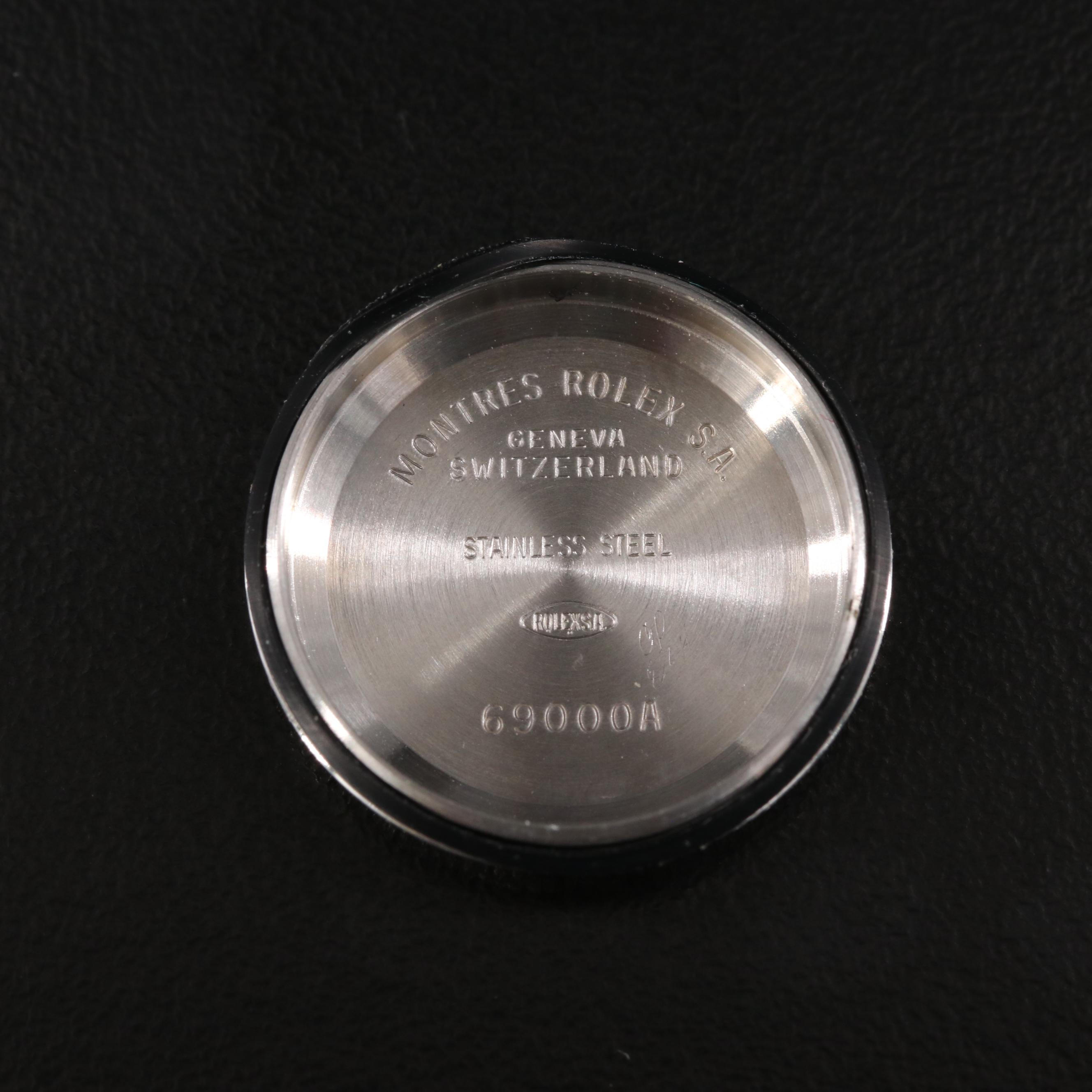 1995 Rolex Custom Diamond Bezel White Roman Dial Datejust Watch