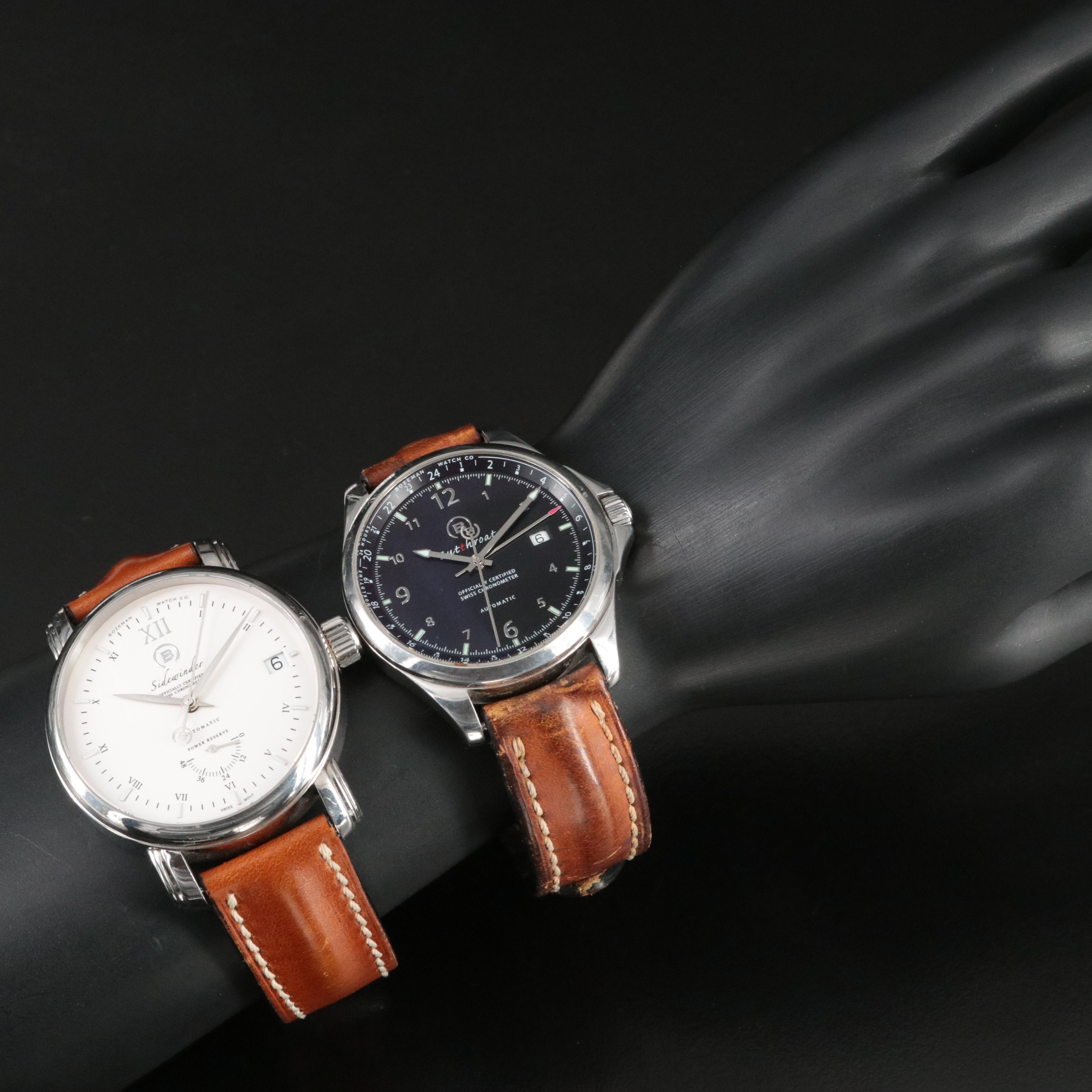 Bozeman Watch Co. German Made Stainless Steel Automatic Watches