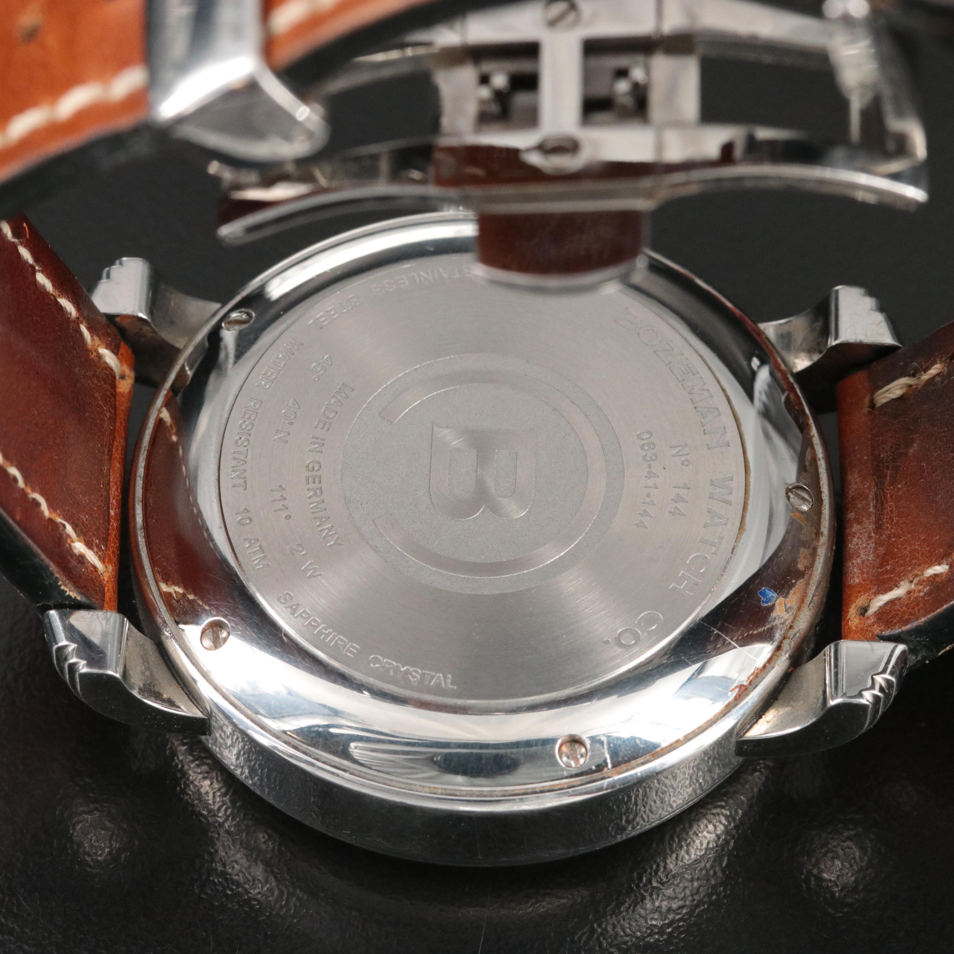 Bozeman Watch Co. German Made Stainless Steel Automatic Watches