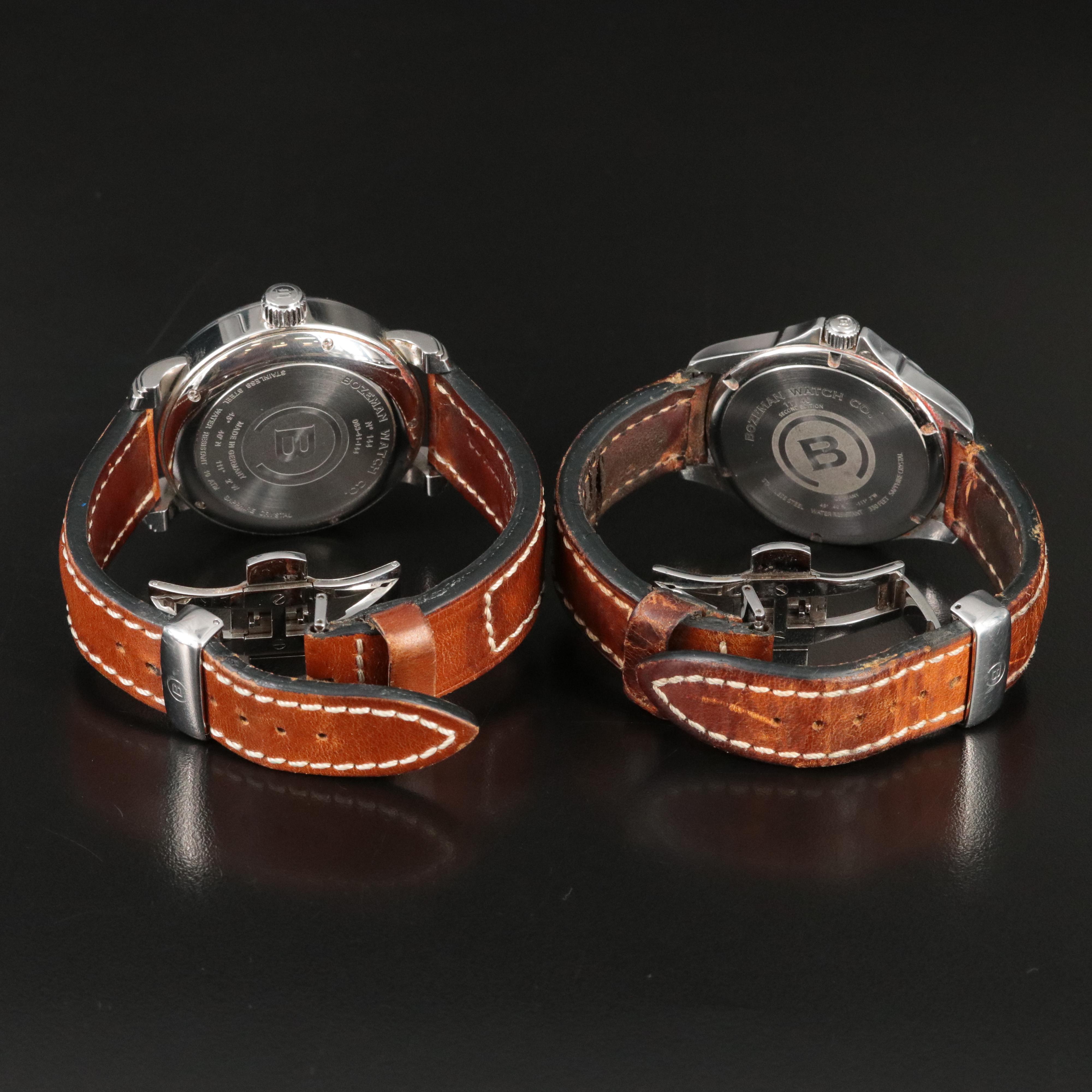 Bozeman Watch Co. German Made Stainless Steel Automatic Watches