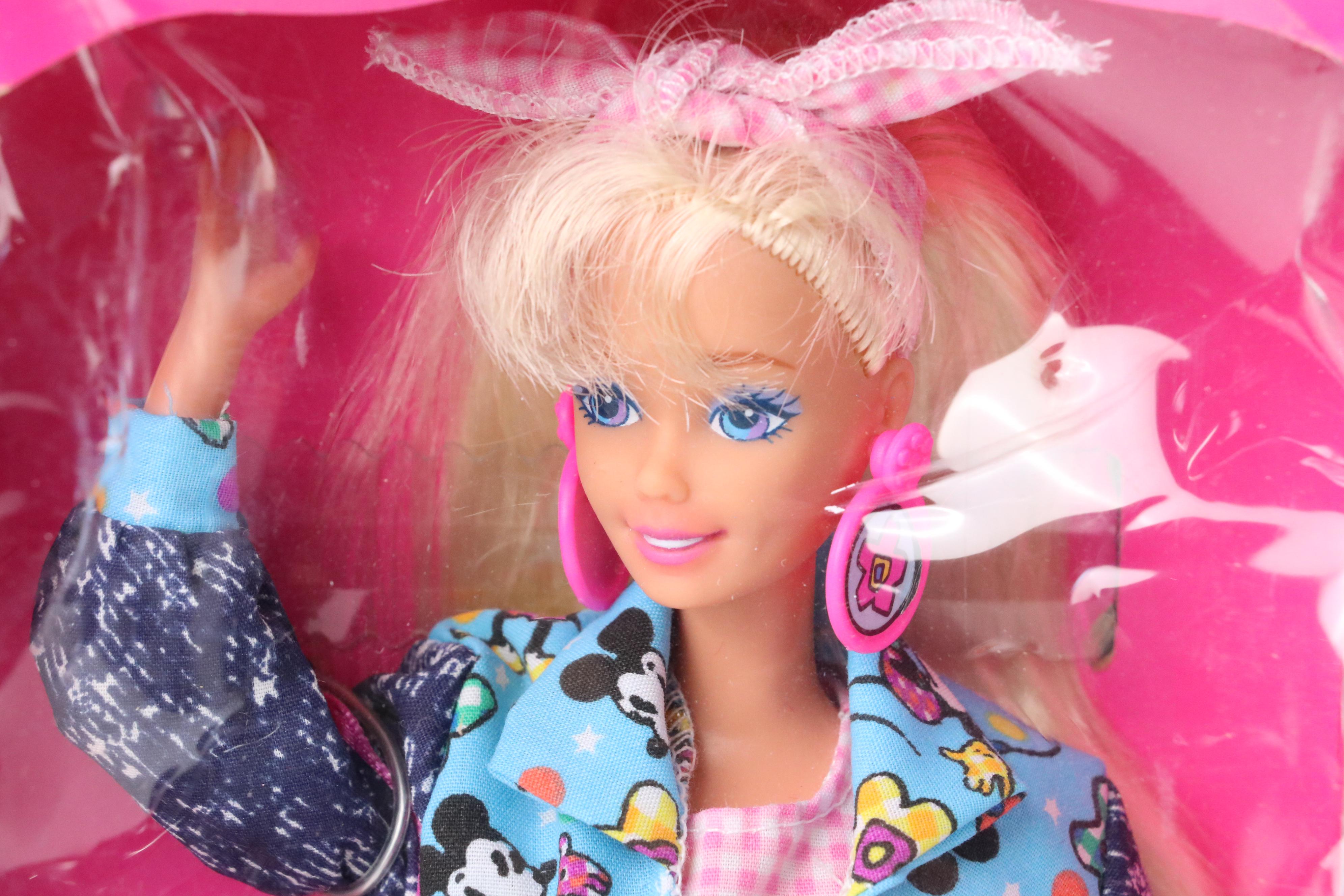 Golf Date, GAP and Disney Barbies in Boxes