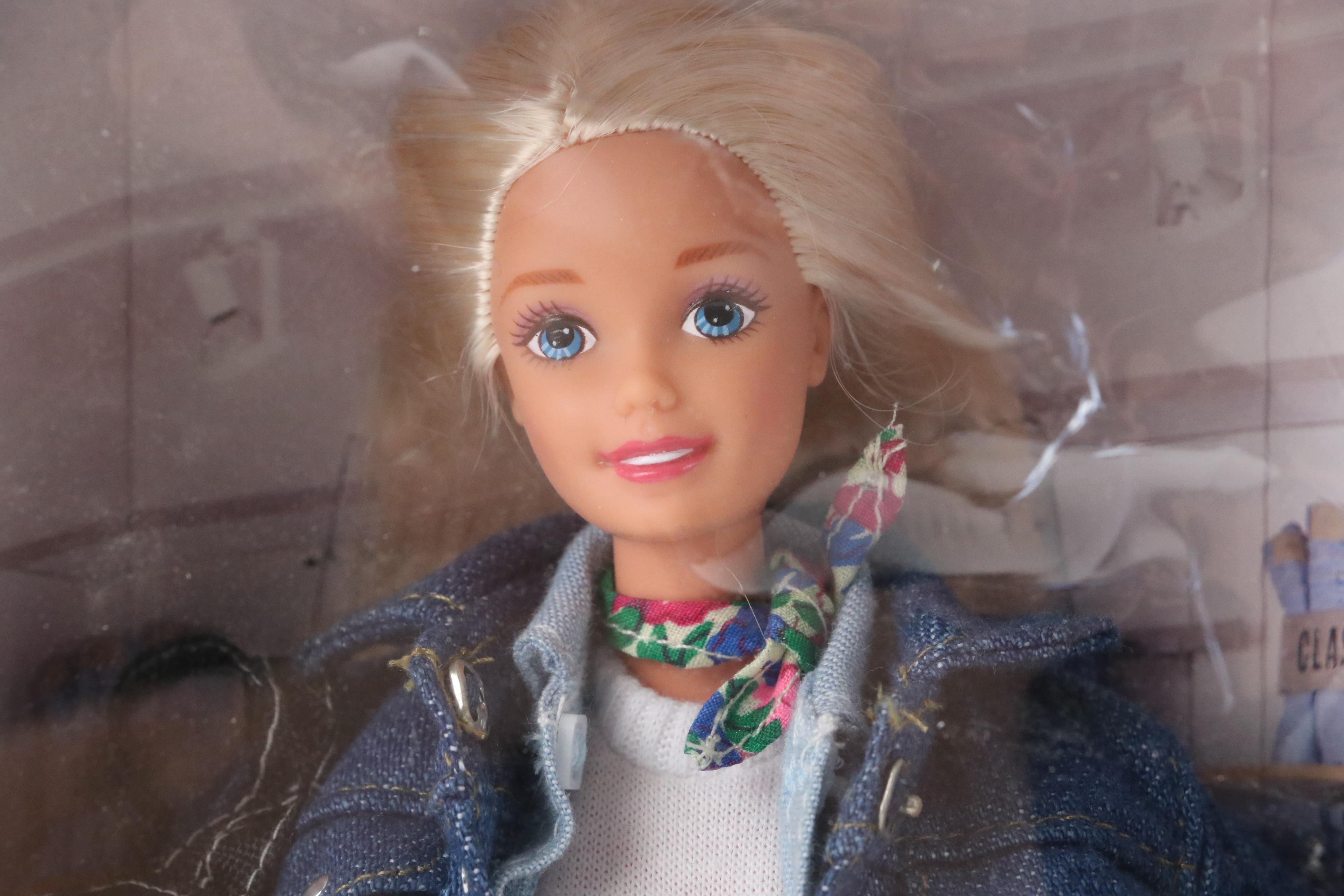 Golf Date, GAP and Disney Barbies in Boxes