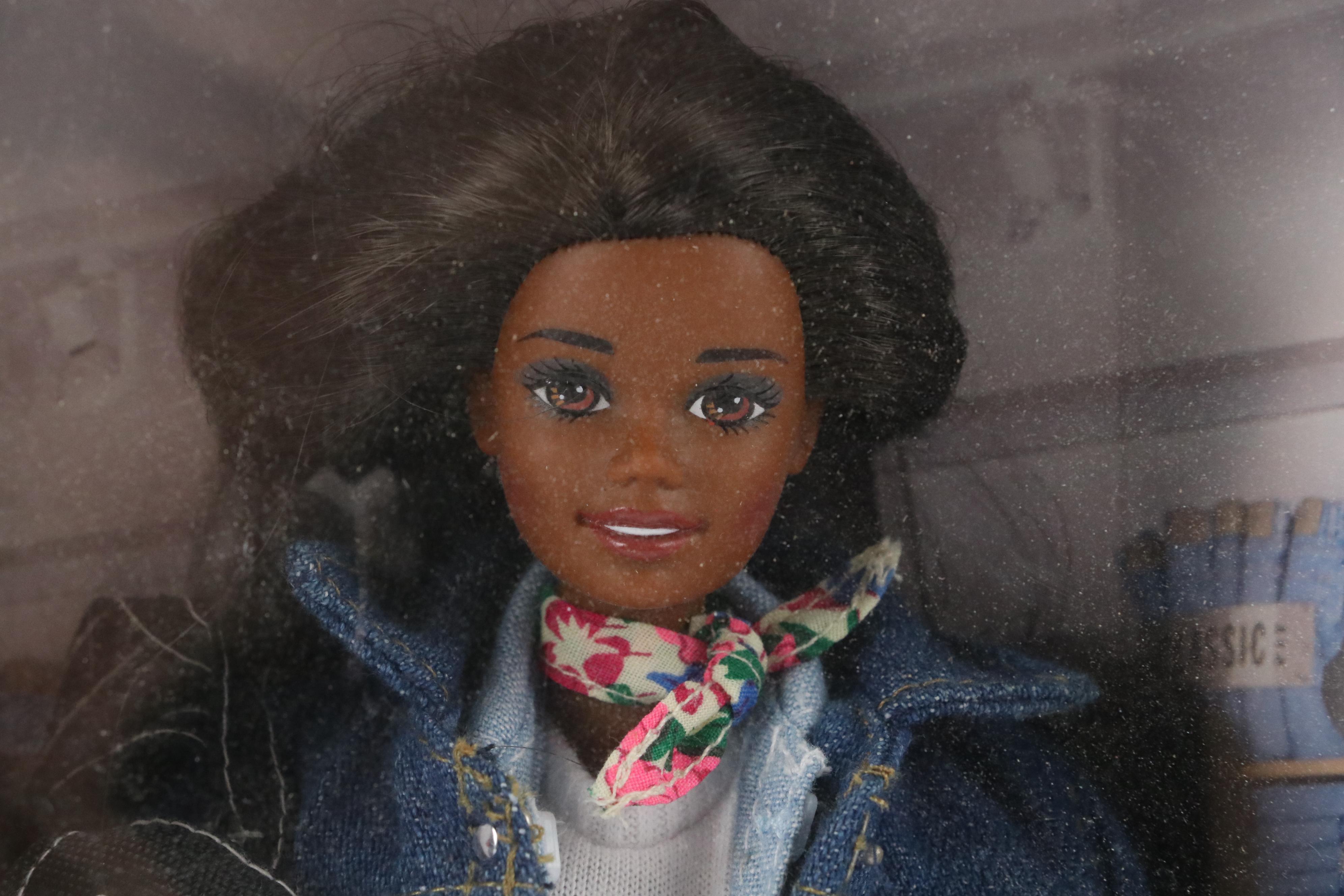 Golf Date, GAP and Disney Barbies in Boxes