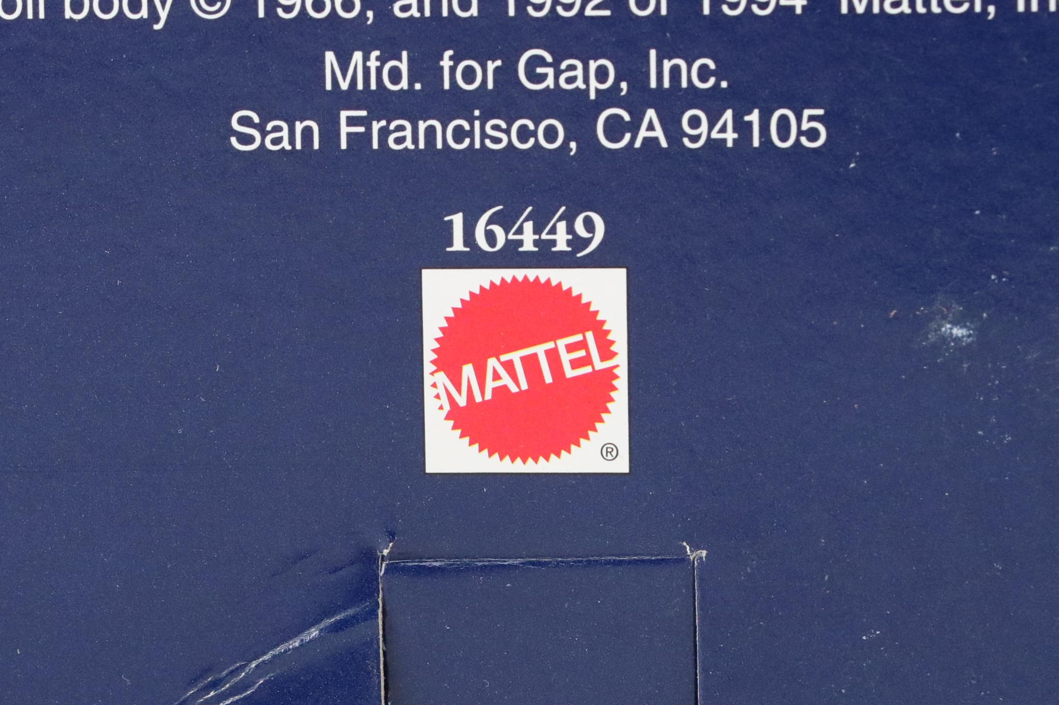 Golf Date, GAP and Disney Barbies in Boxes