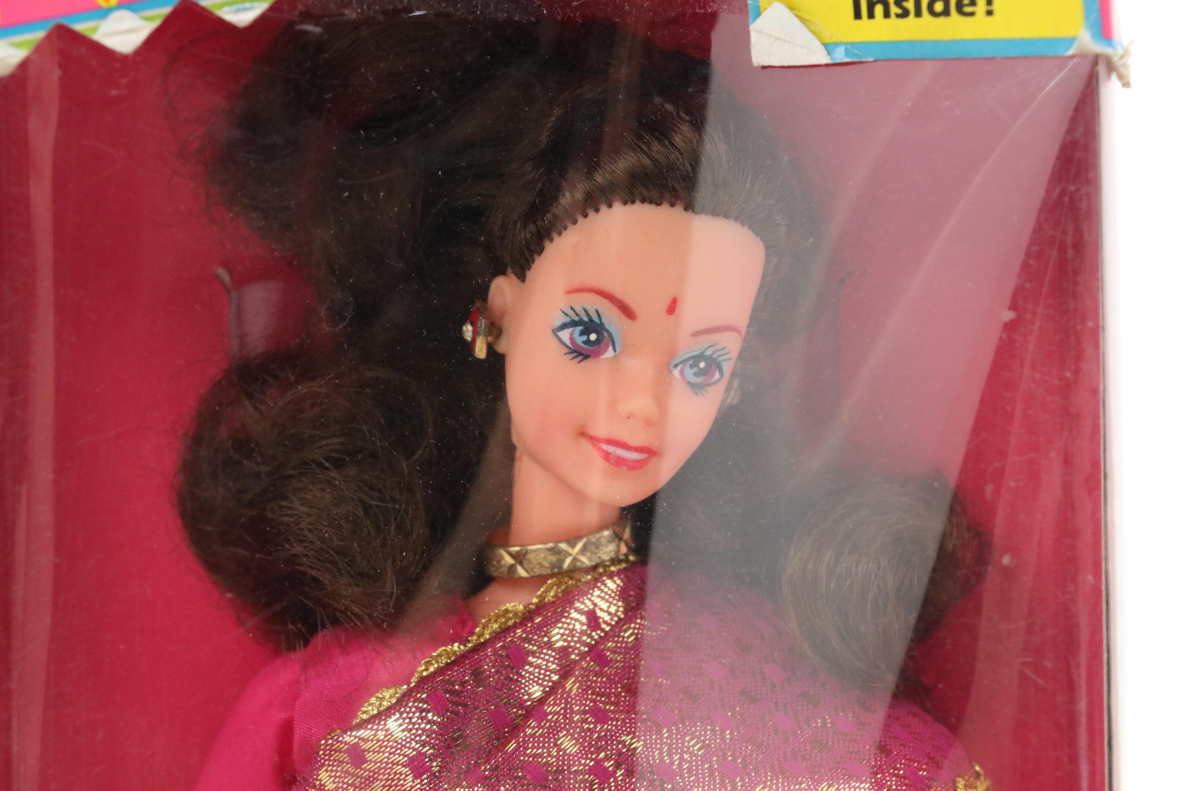 Barbie in India Dolls in Various Outfits, Vintage