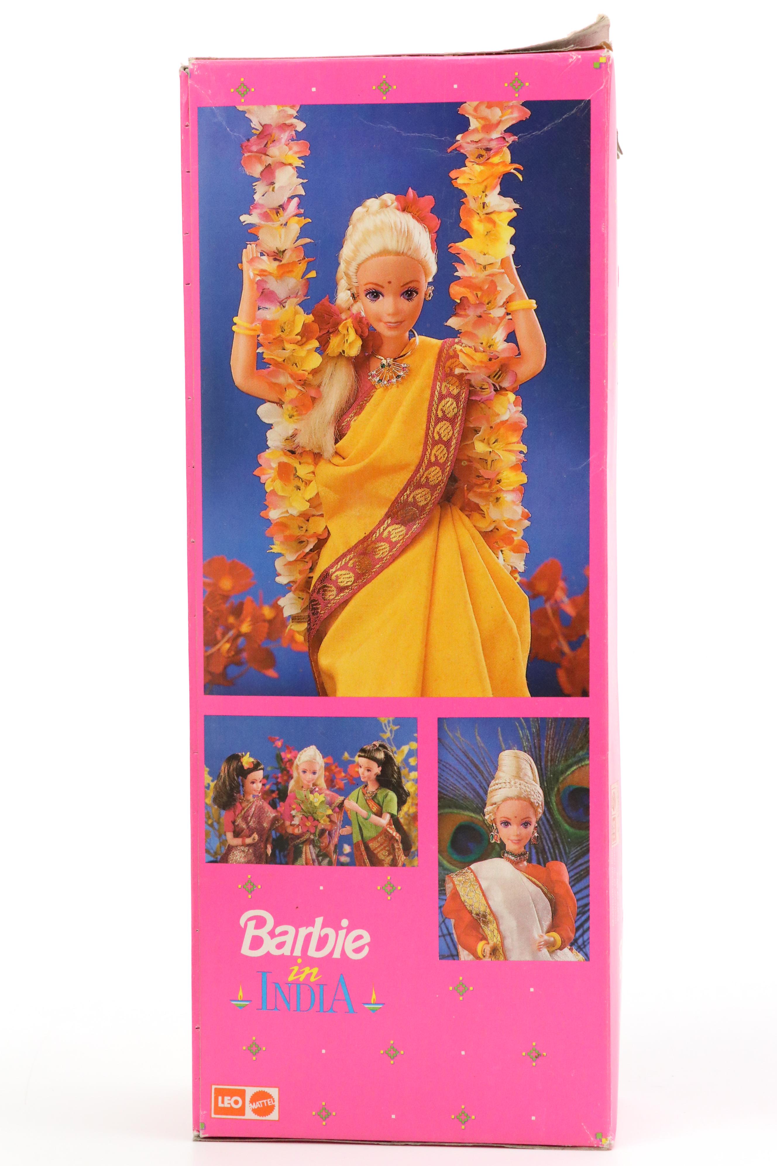 Barbie in India Dolls in Various Outfits, Vintage