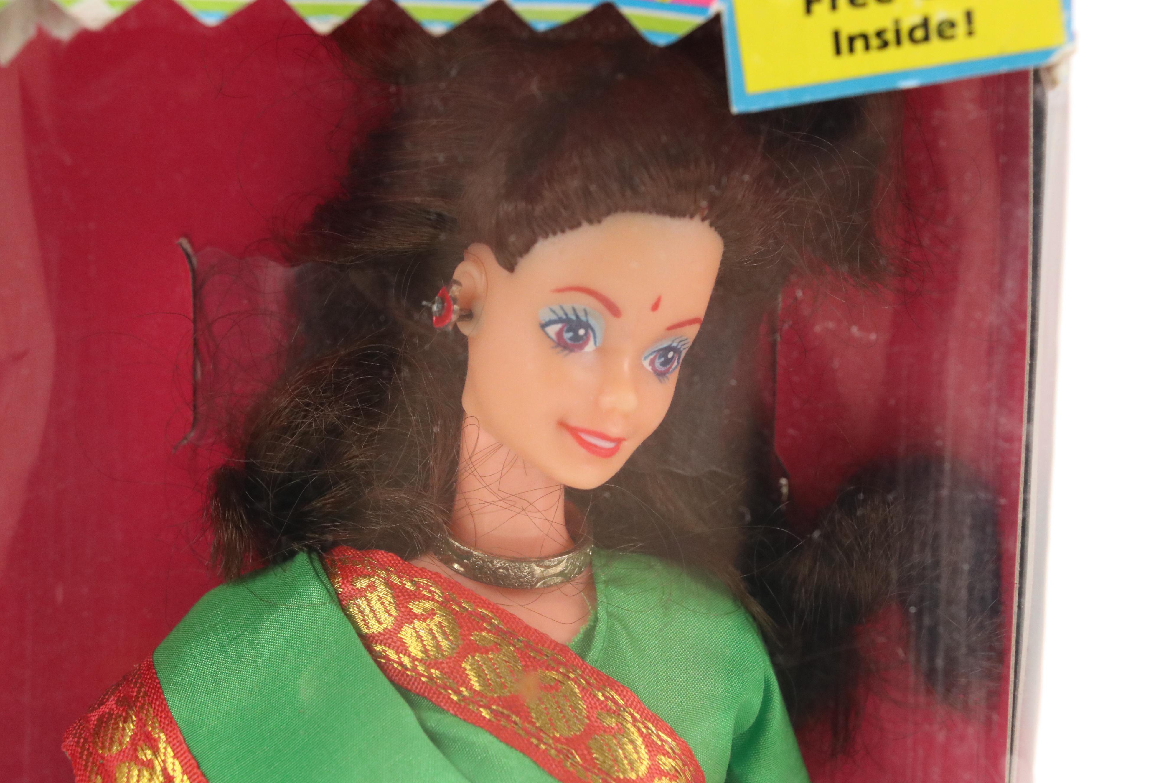 Barbie in India Dolls in Various Outfits, Vintage