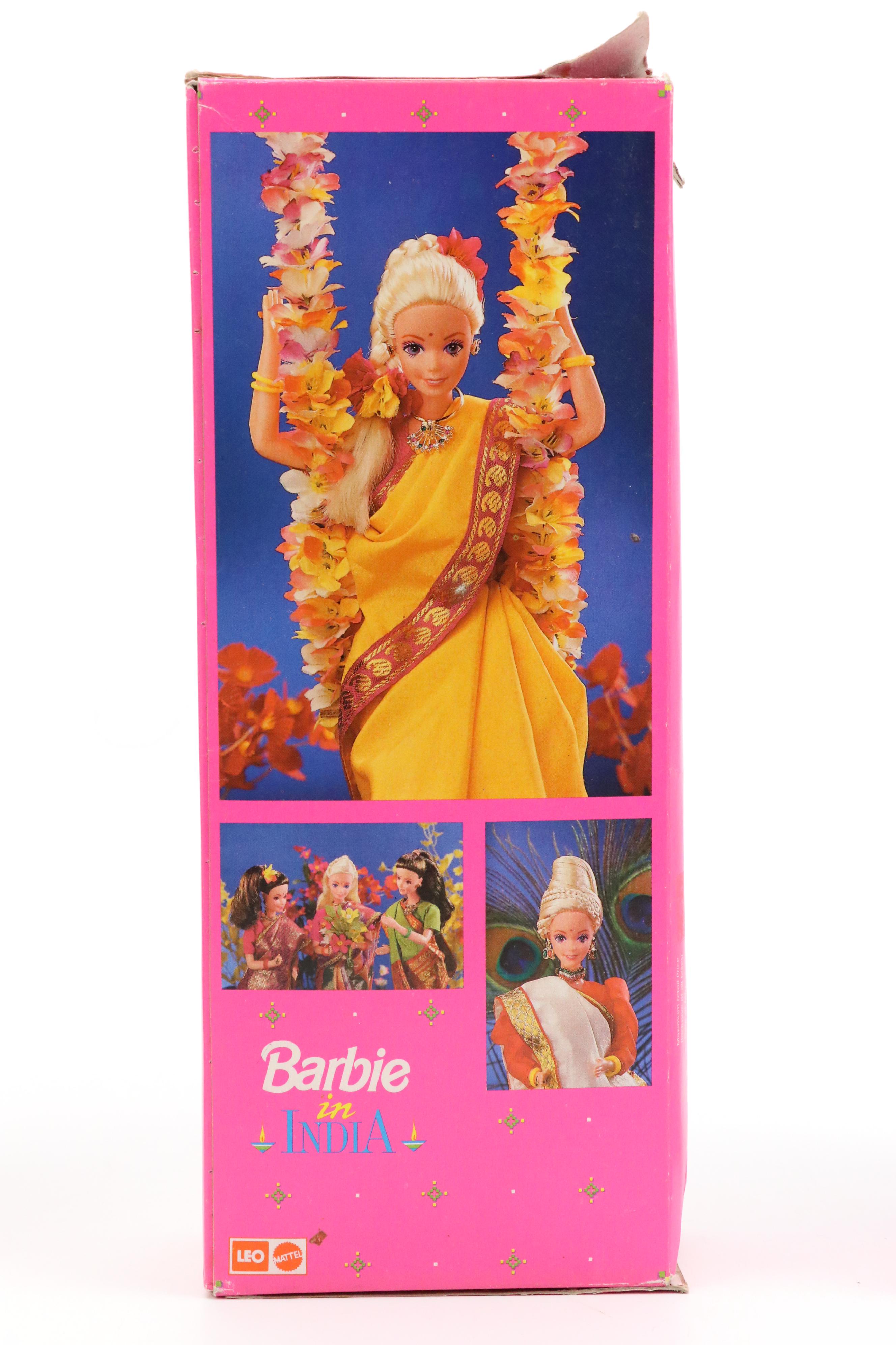 Barbie in India Dolls in Various Outfits, Vintage
