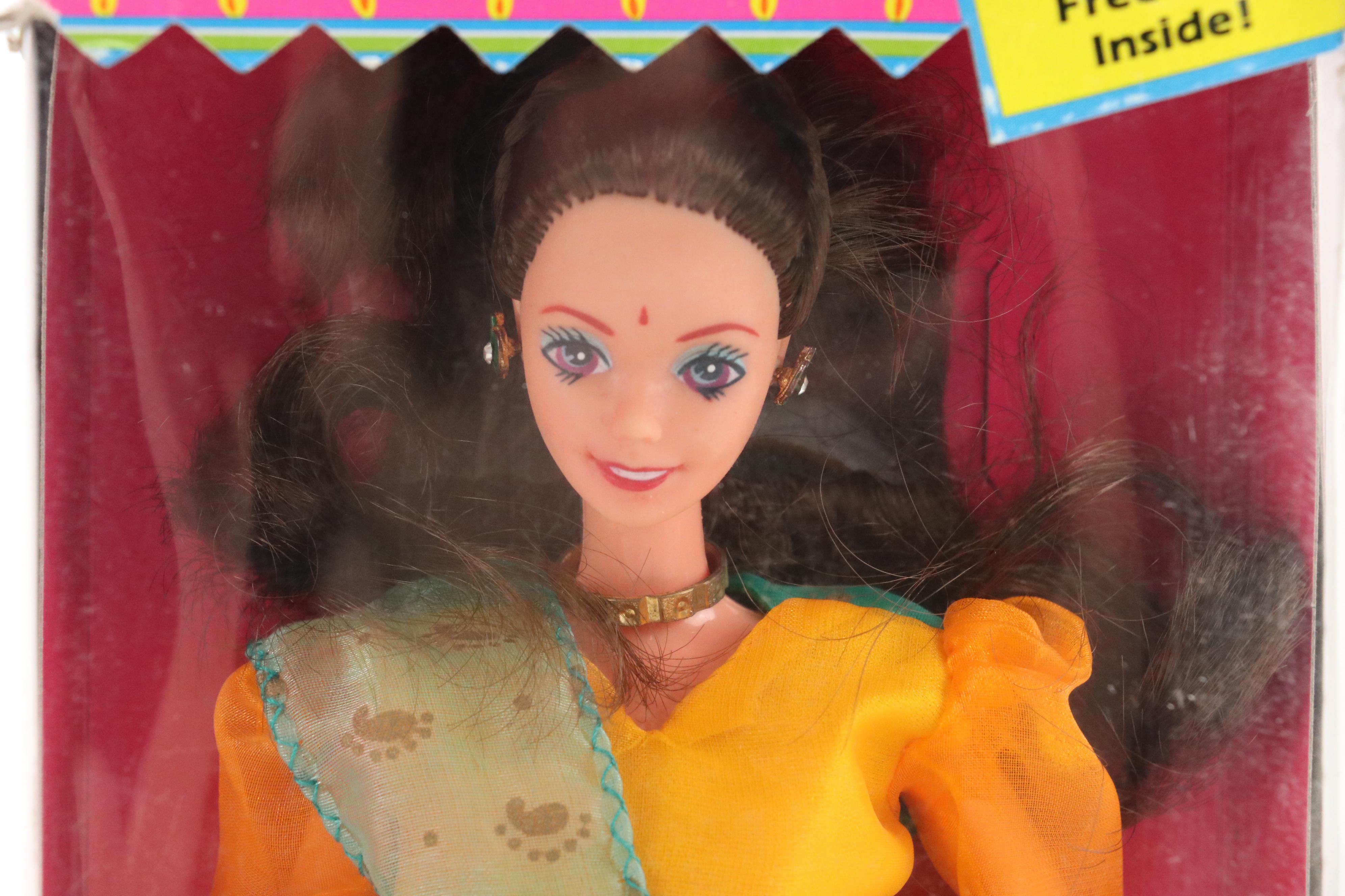 Barbie in India Dolls in Various Outfits, Vintage