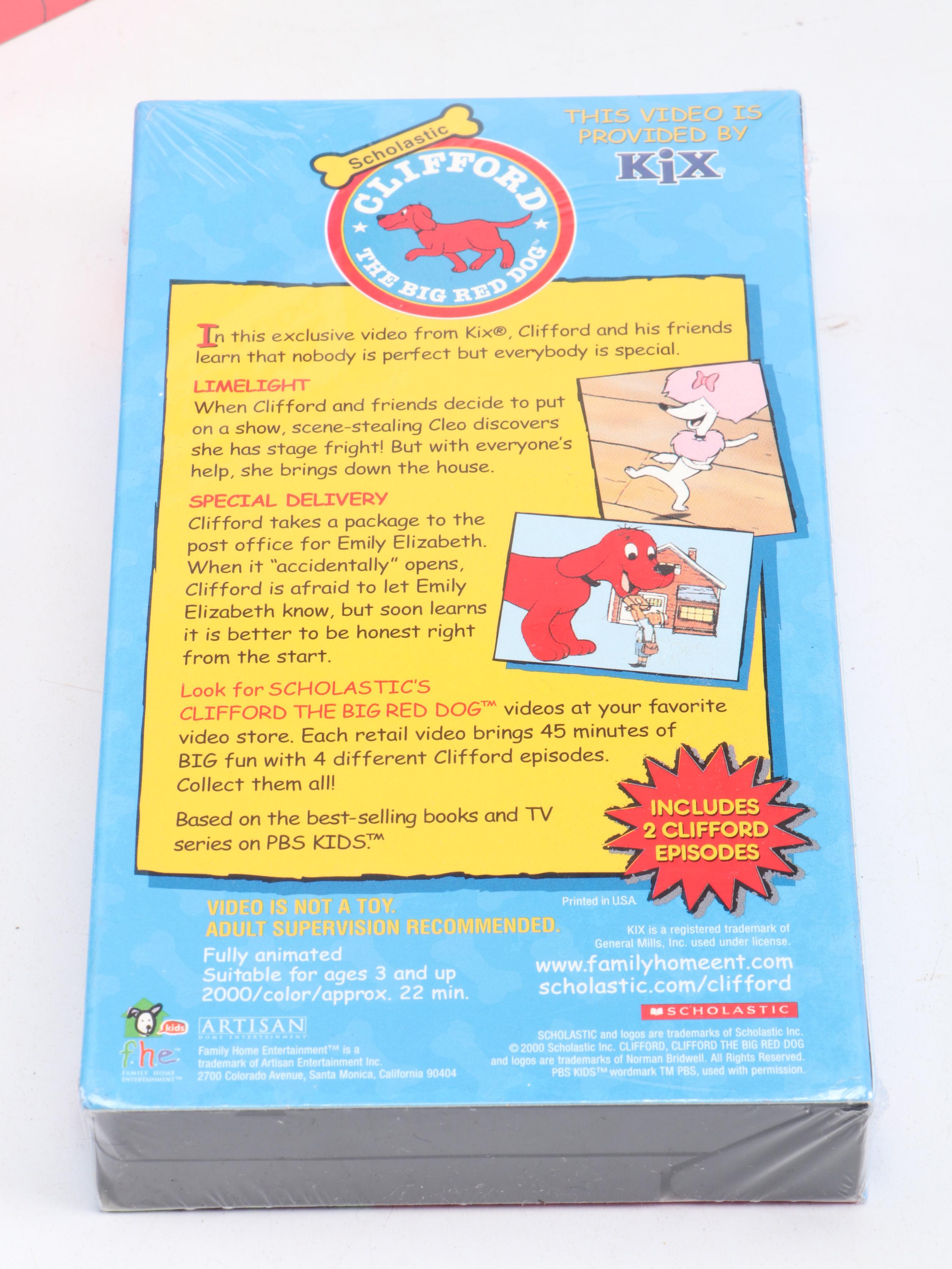 Daffy Duck and Pepé Le Pew Stuffed Toys with Yo-Yos, VHS Tapes, and Frisbees