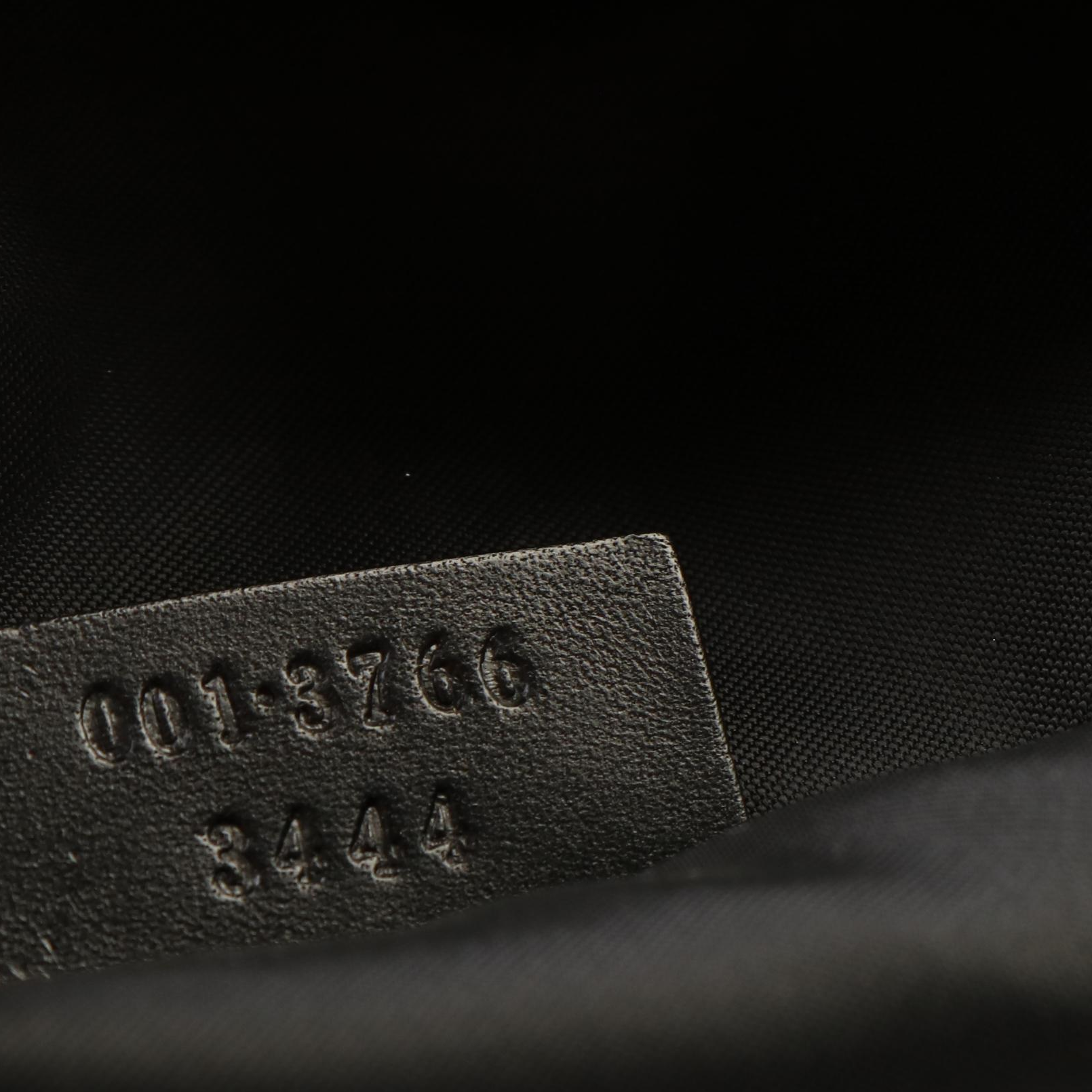 Gucci Hobo Bag in Black Nylon and Leather