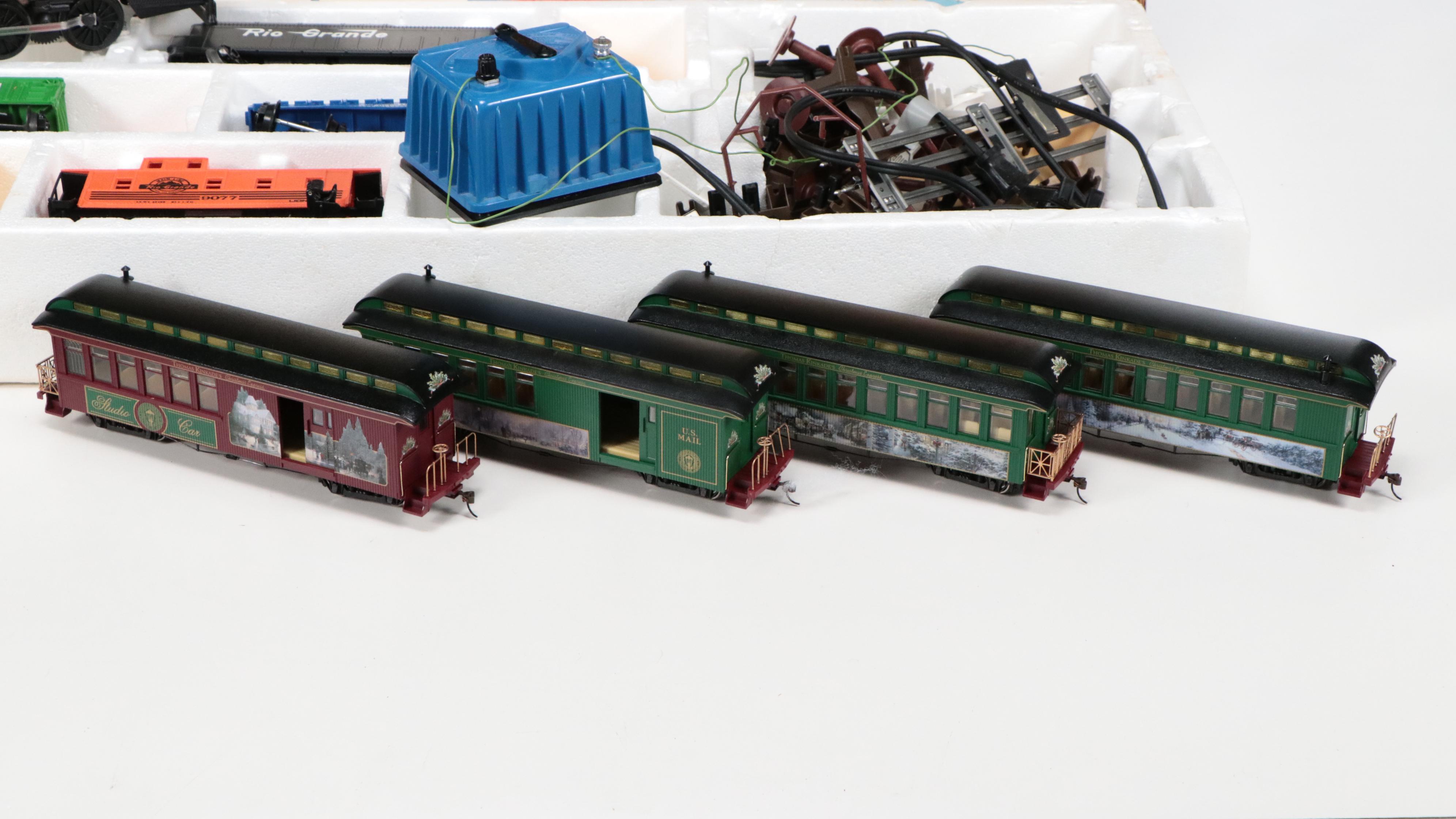 Thomas Kinkade's Christmas Express with Lionel The Black River Freight Set