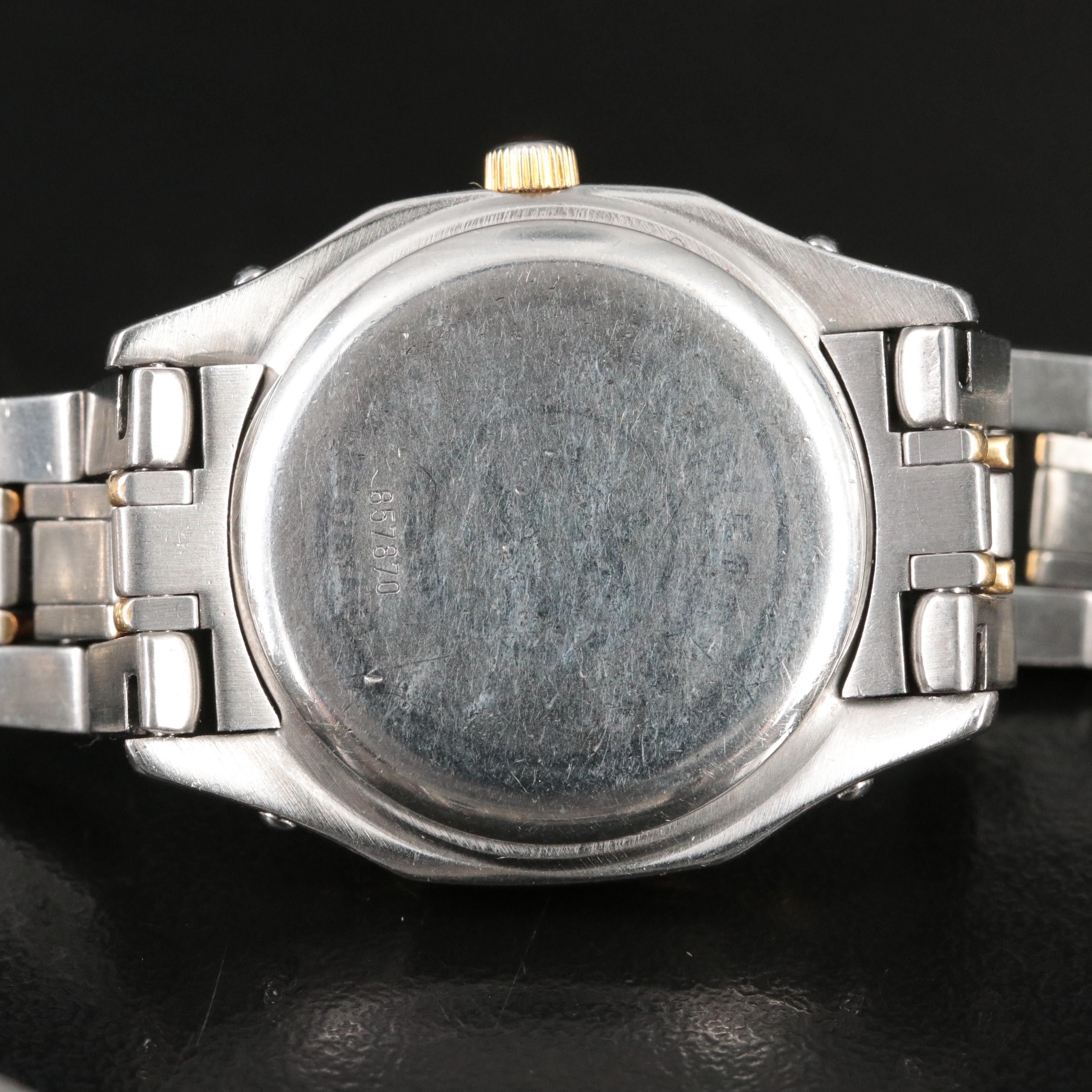 Concord Steeplechase Diamond Set Two-Tone Watch