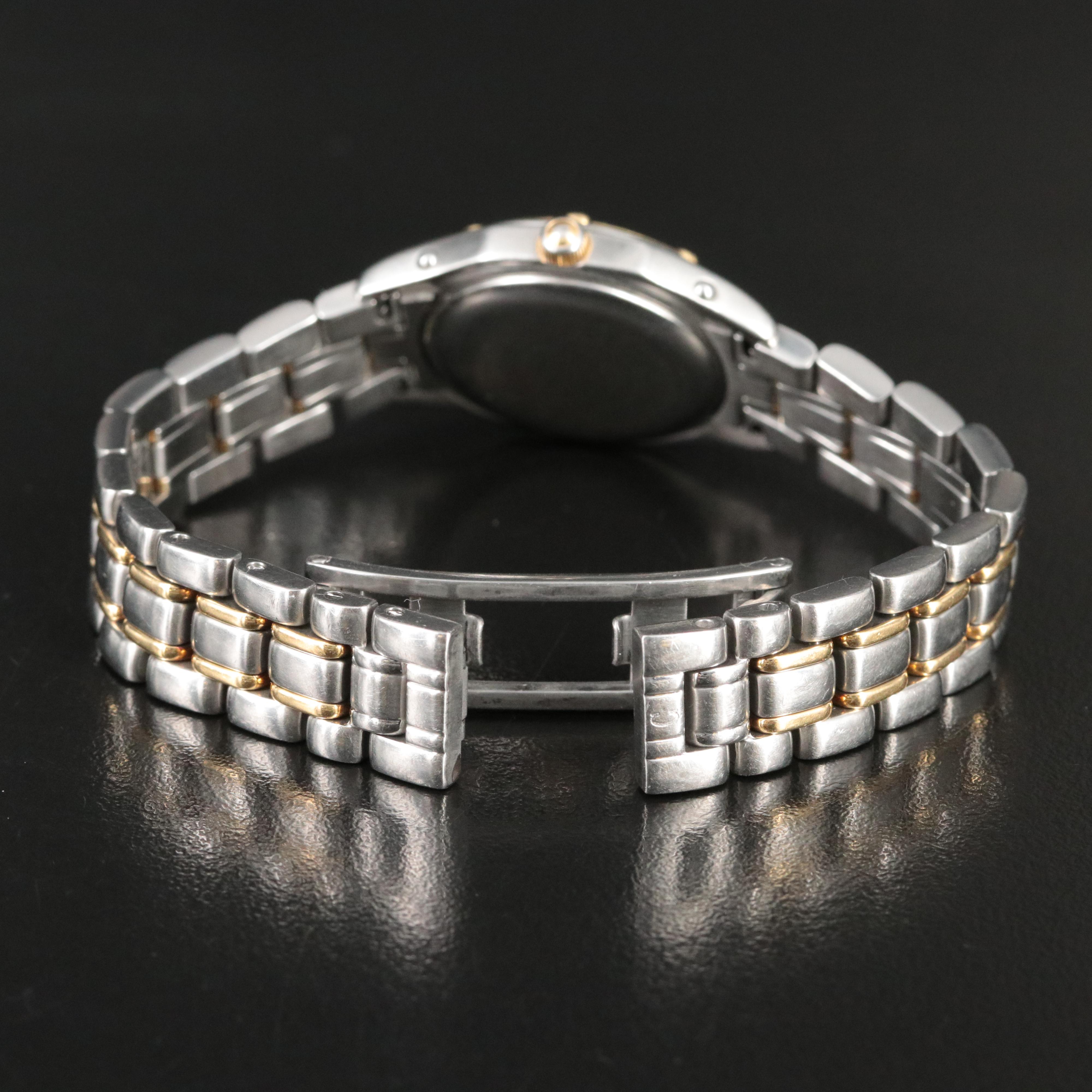 Concord Steeplechase Diamond Set Two-Tone Watch