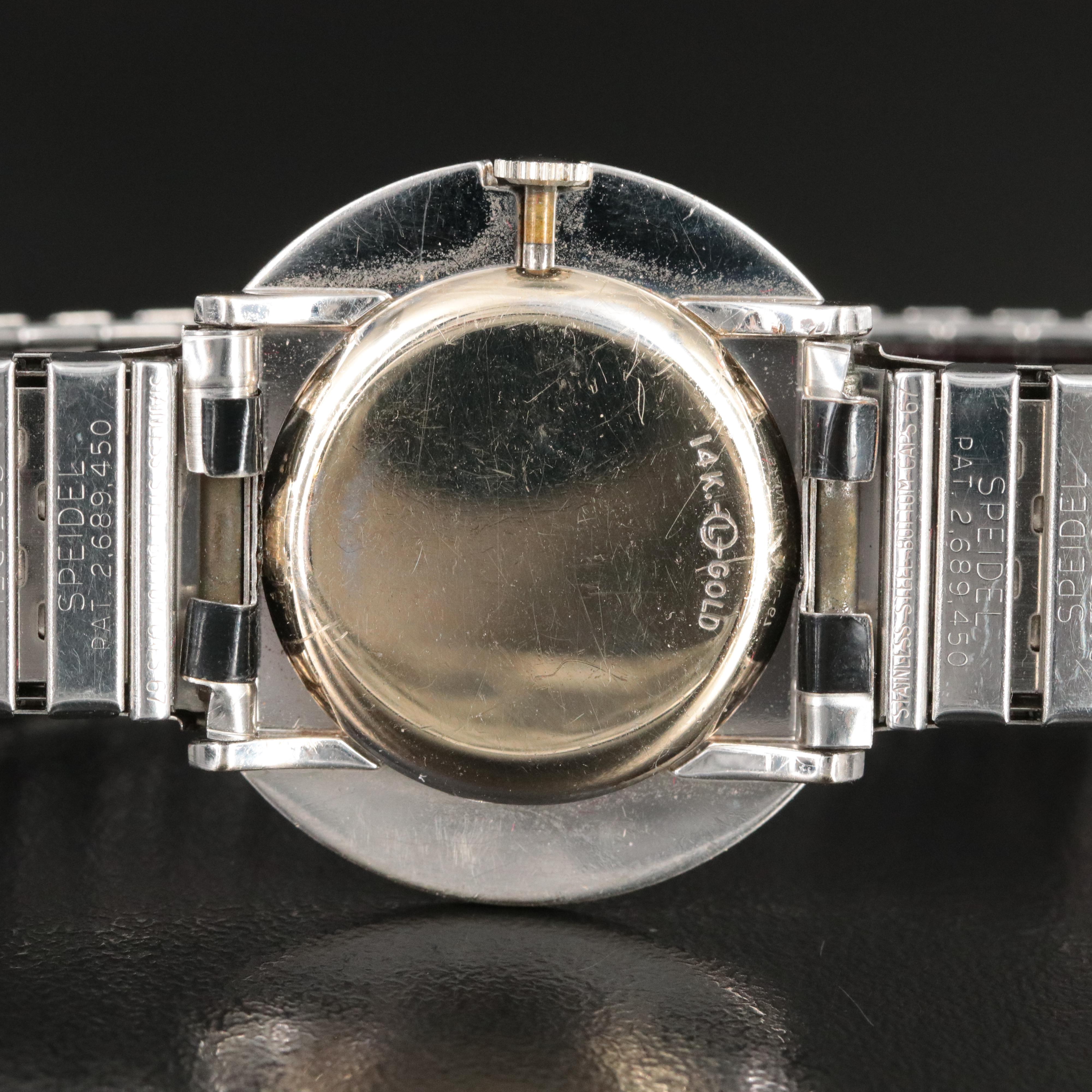 Vintage Longines 14K Gold Mechanical Watch