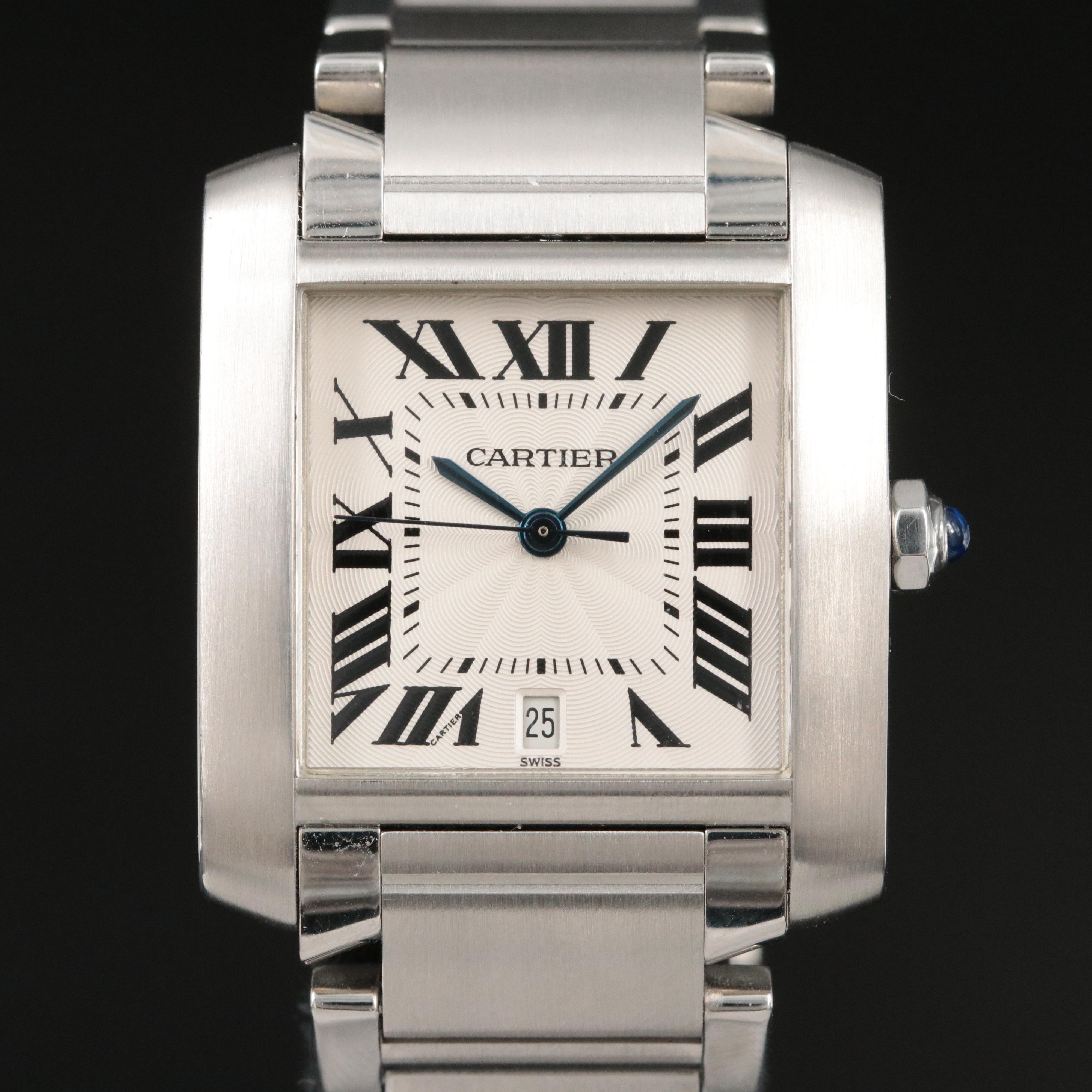 Cartier Tank Française Automatic Date Watch