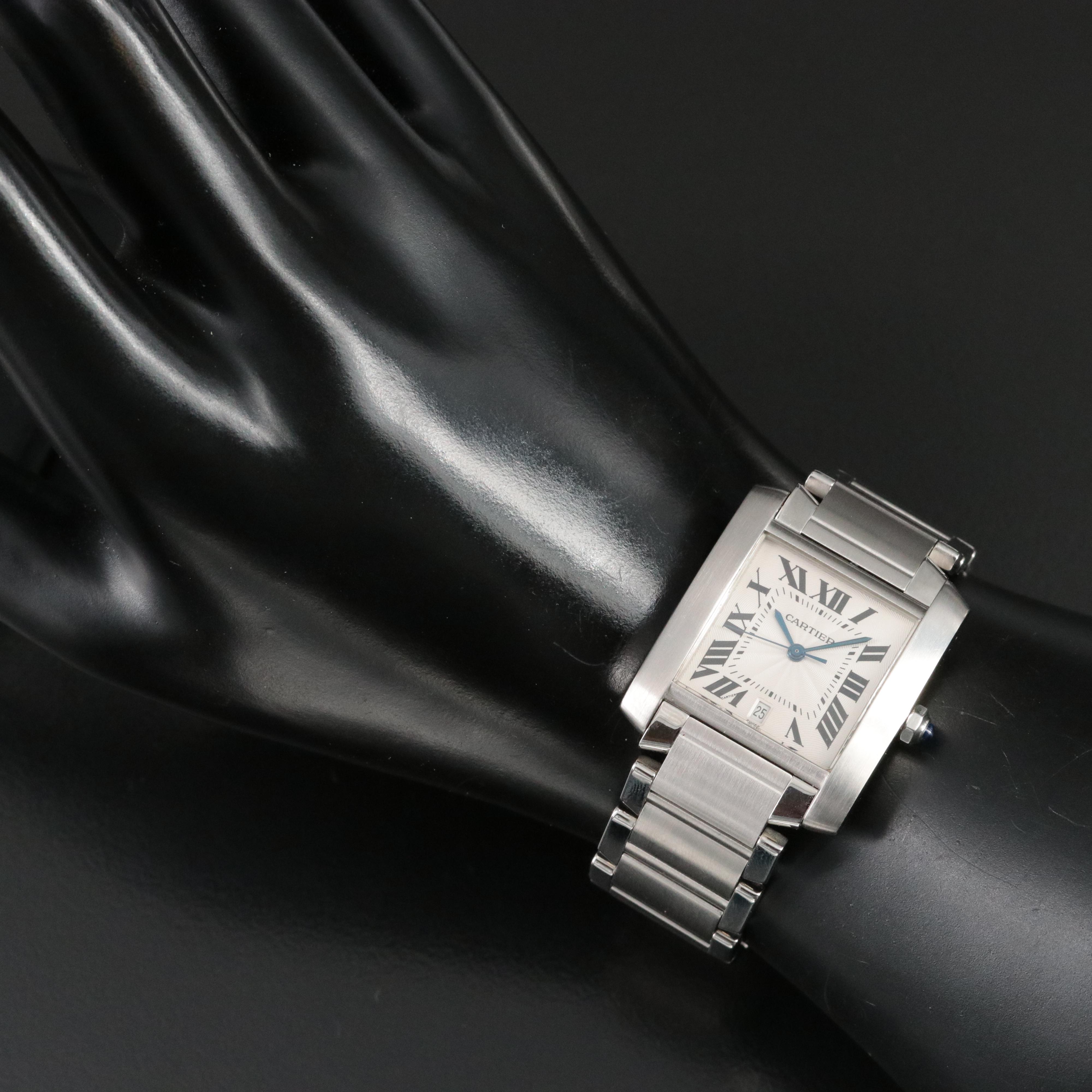 Cartier Tank Française Automatic Date Watch