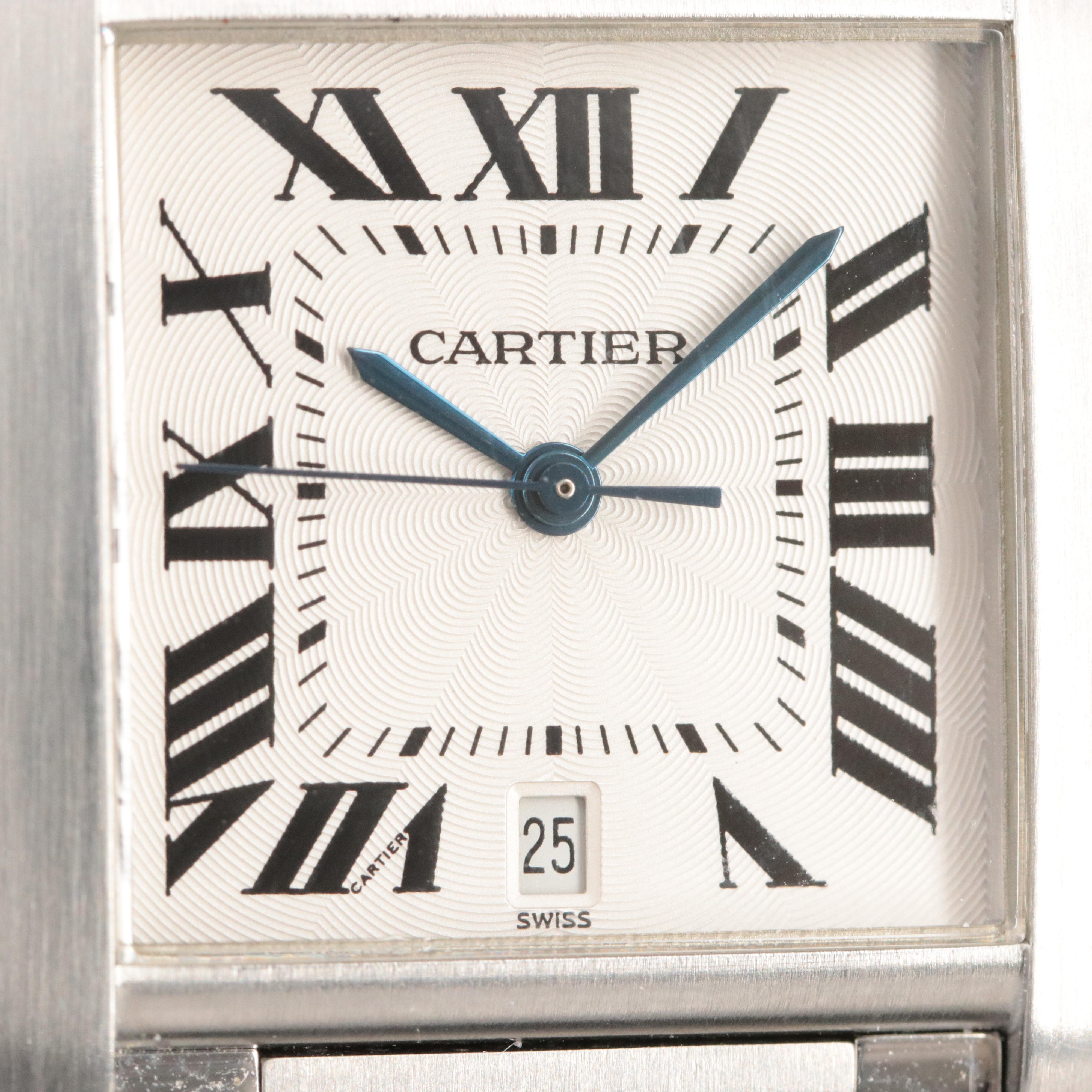 Cartier Tank Française Automatic Date Watch