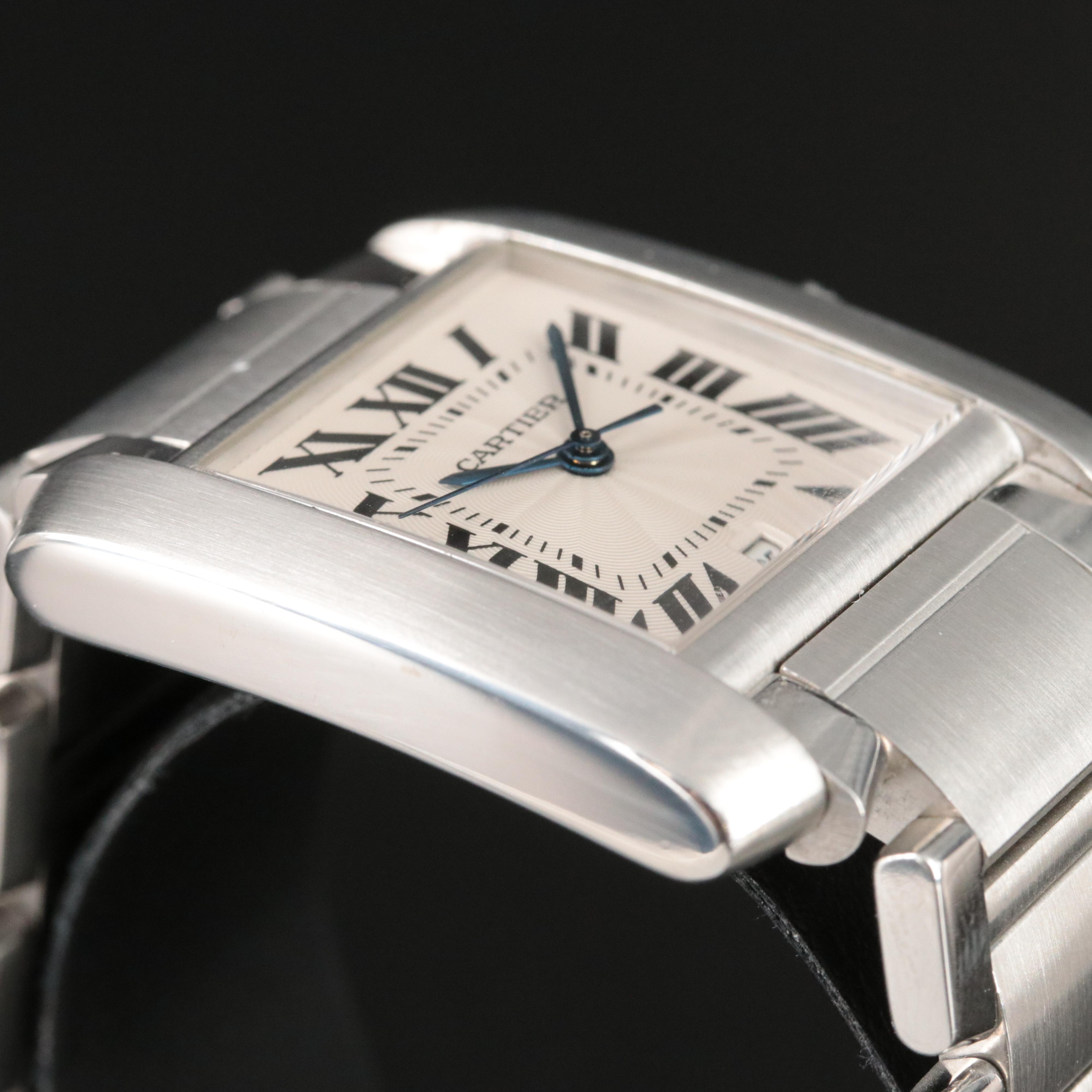 Cartier Tank Française Automatic Date Watch