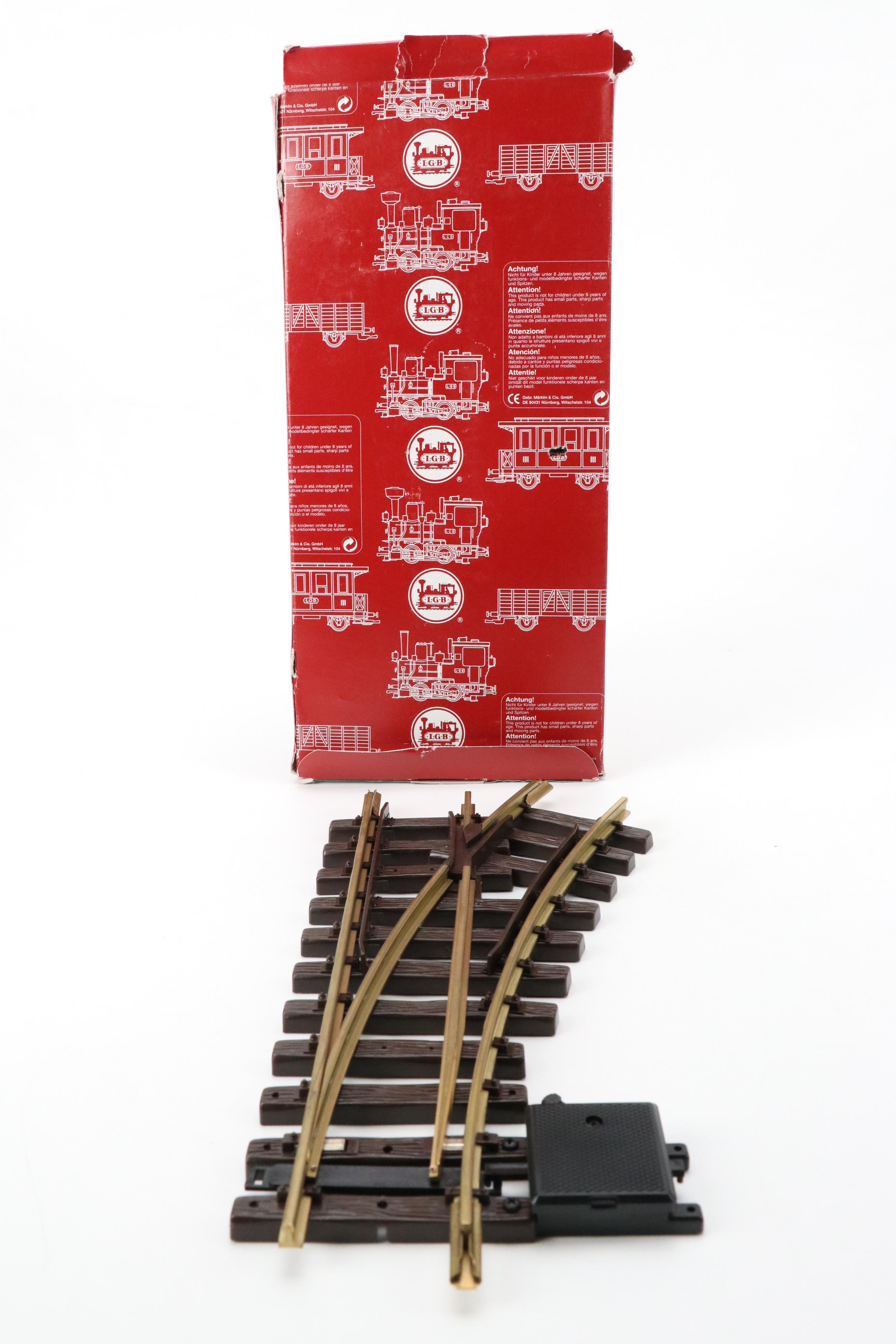 Lehmann-Gross-Bahn Plastic and Metal G Gauge Train Tracks