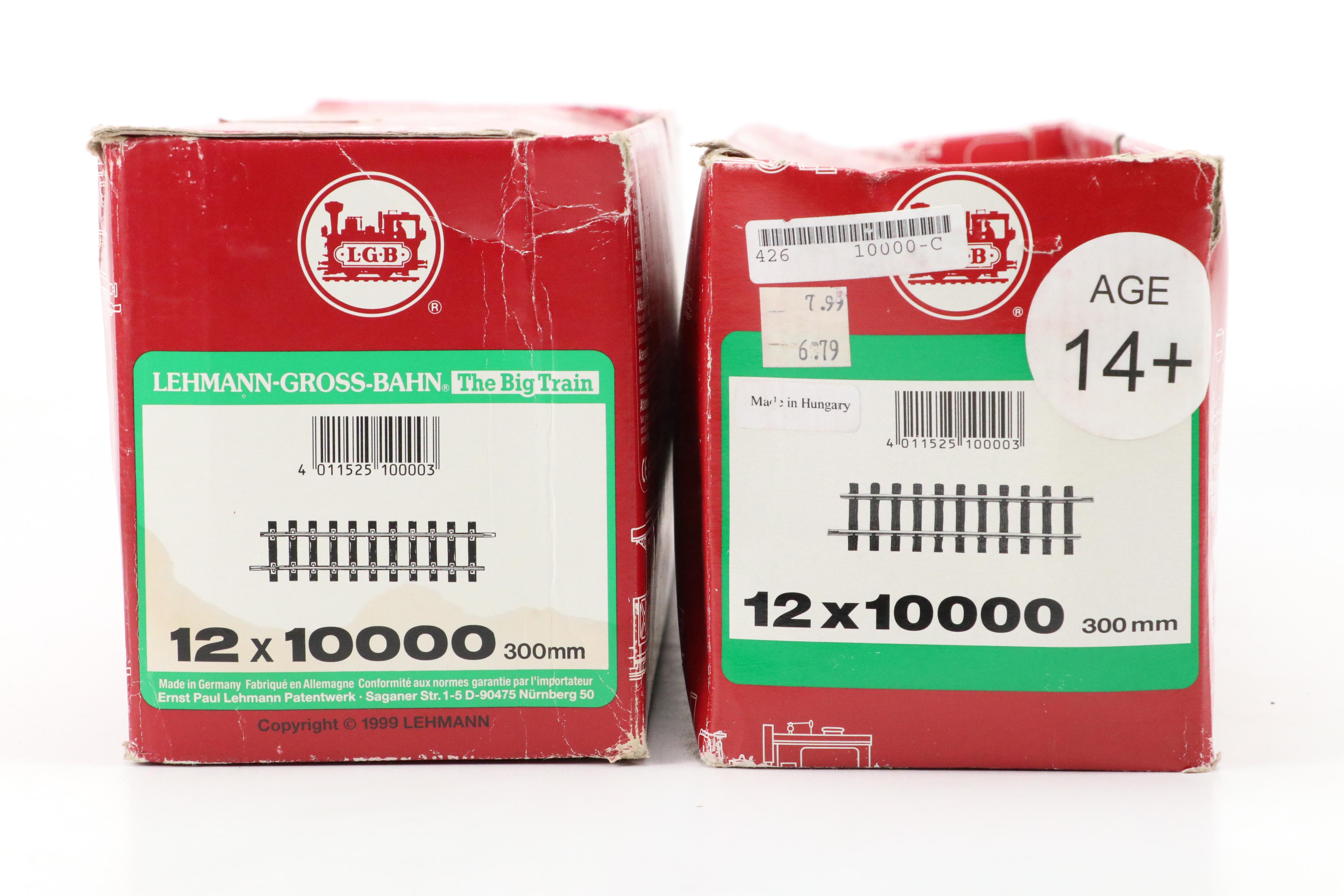 Lehmann-Gross-Bahn Plastic and Metal G Gauge Train Tracks