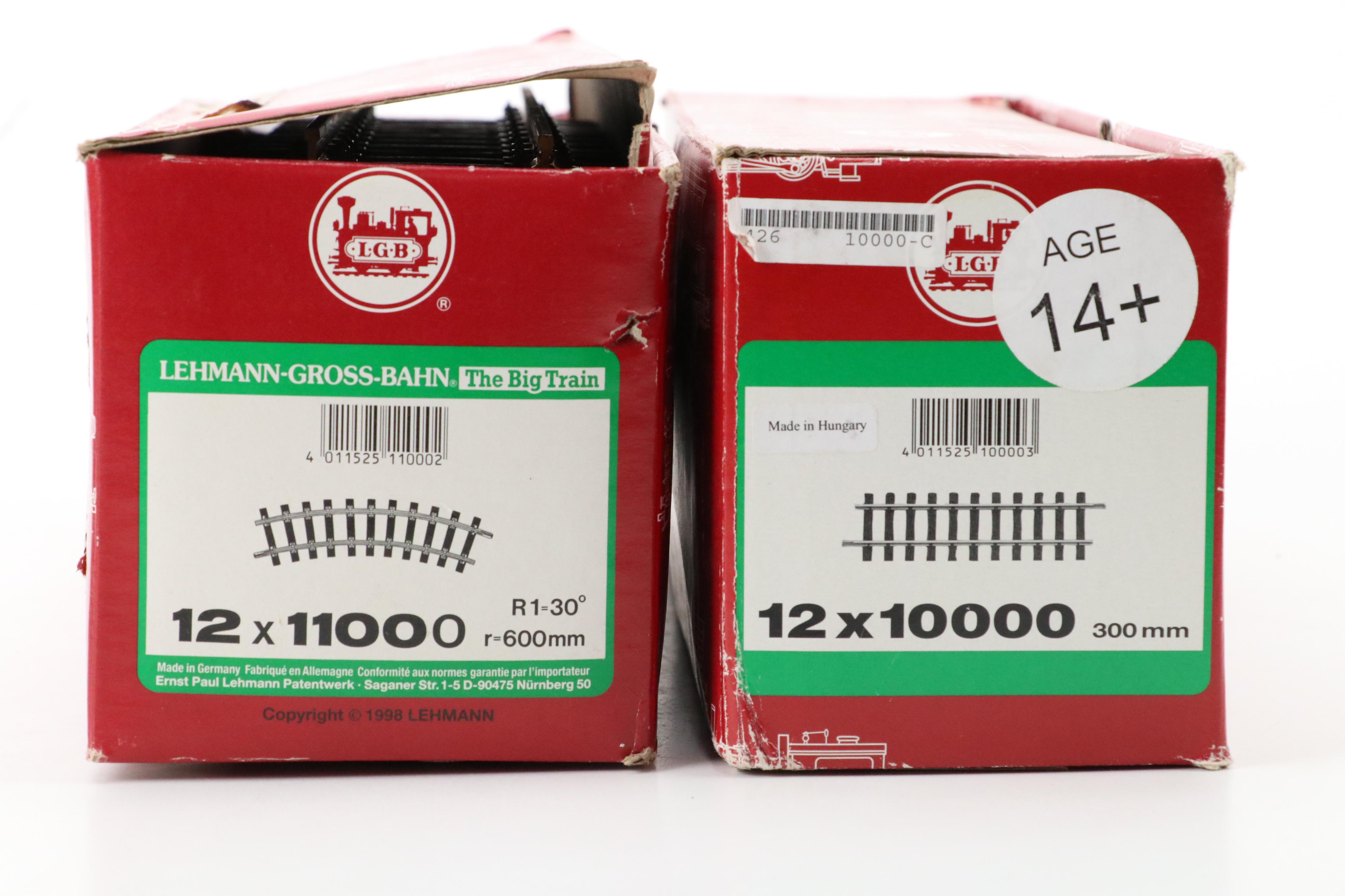 Lehmann-Gross-Bahn Plastic and Metal G Gauge Train Tracks