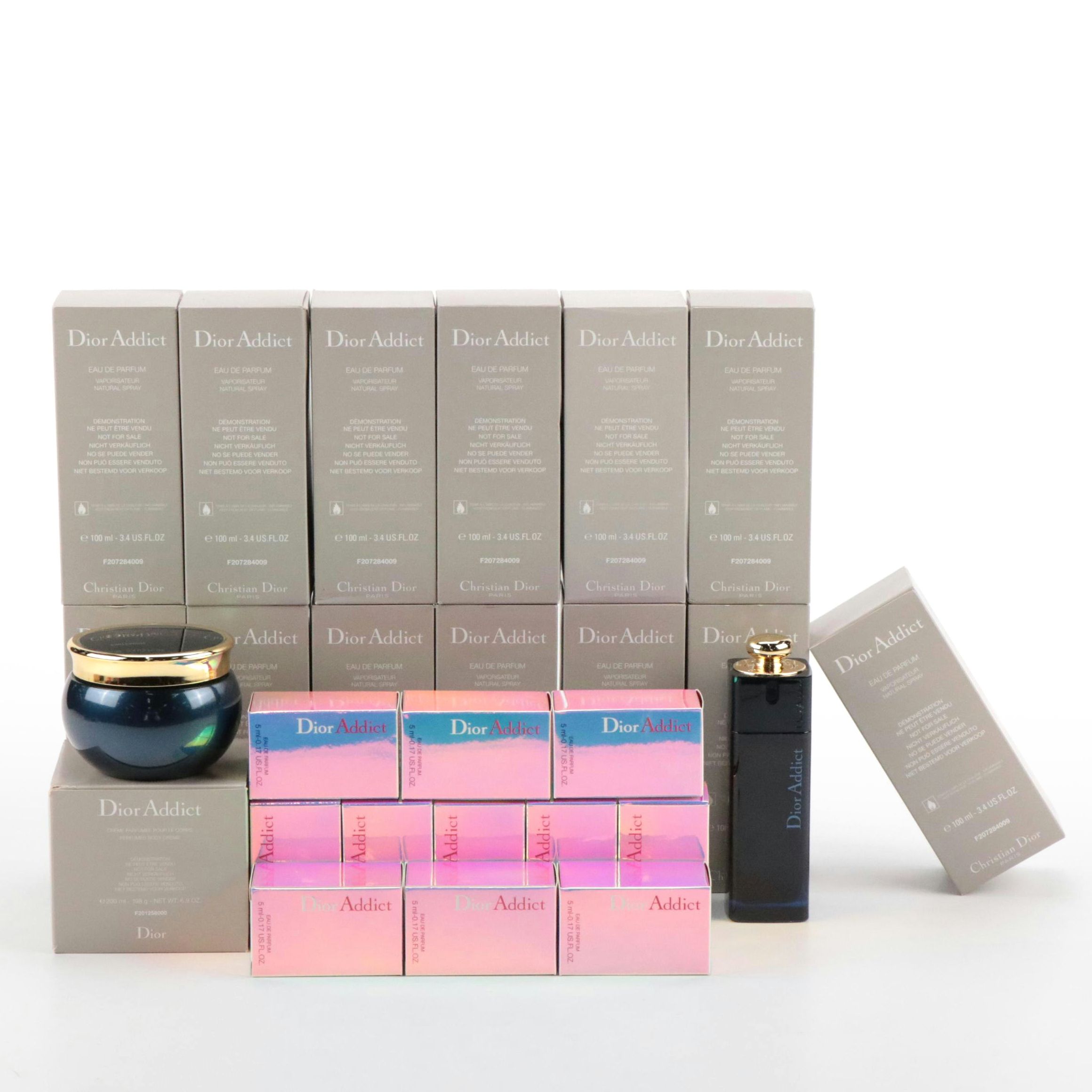 Dior Addict Natural Spray Perfume Demonstrations, Perfumed Body Creme & Samplers