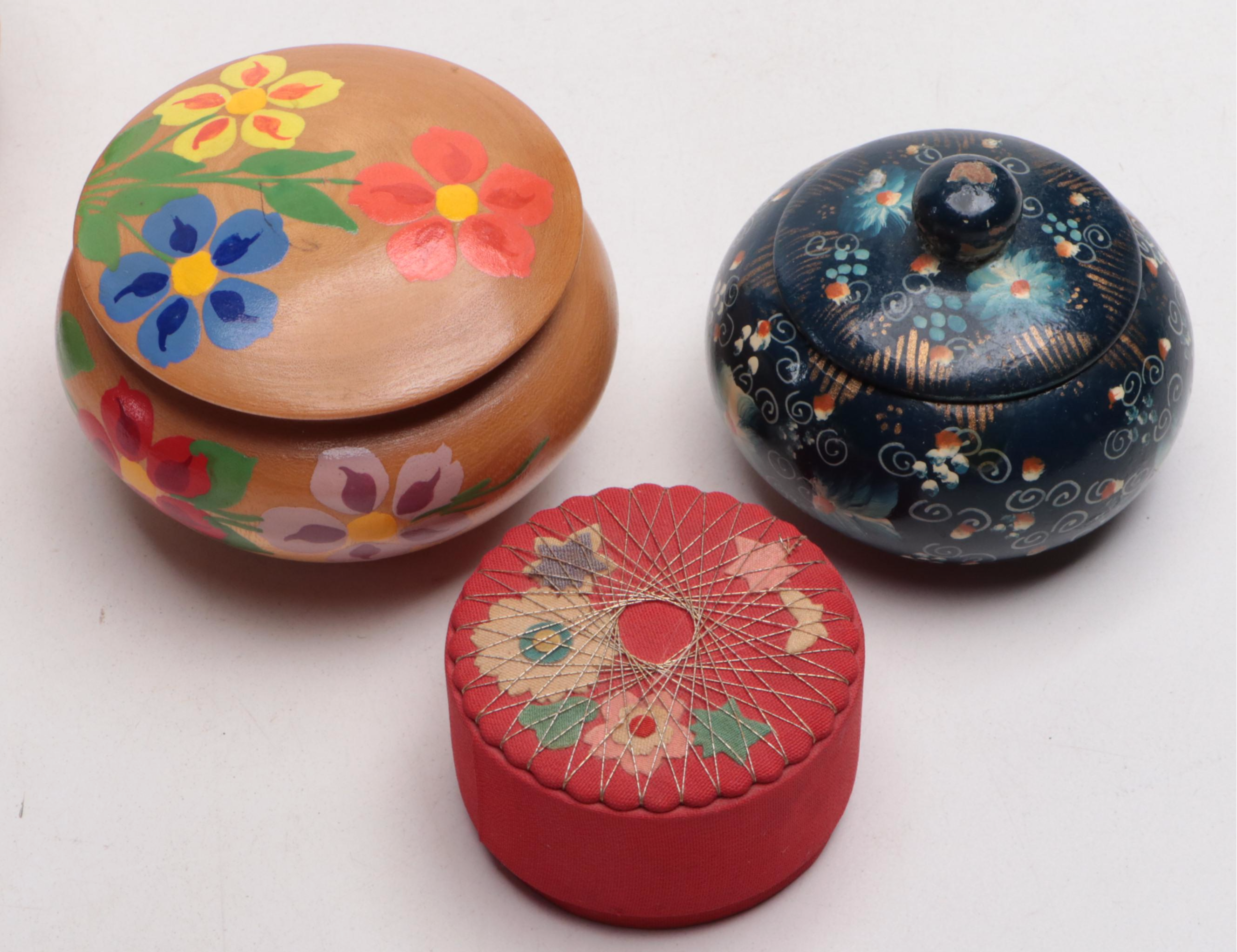Lacquerware and Other Boxes