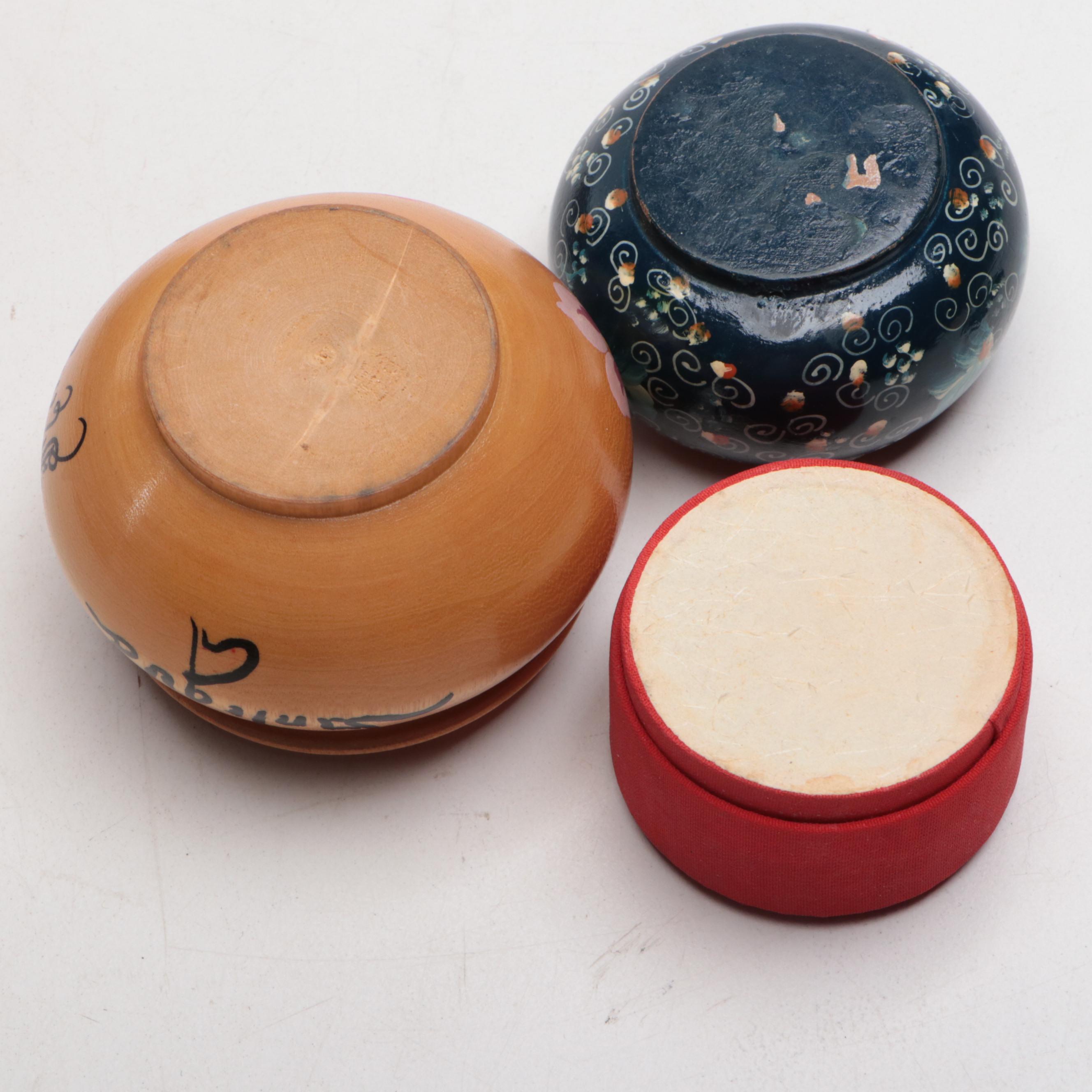 Lacquerware and Other Boxes