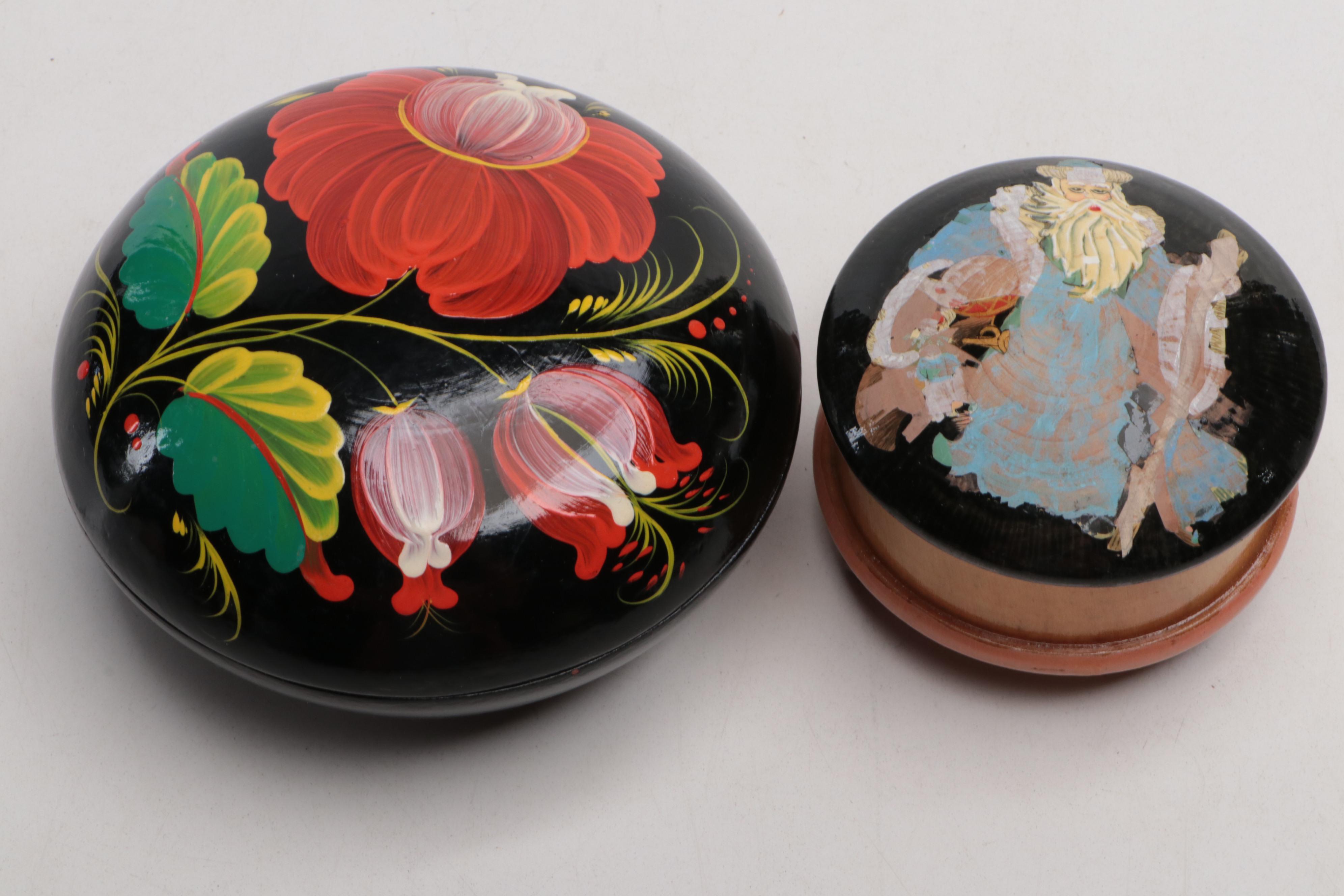 Lacquerware and Other Boxes