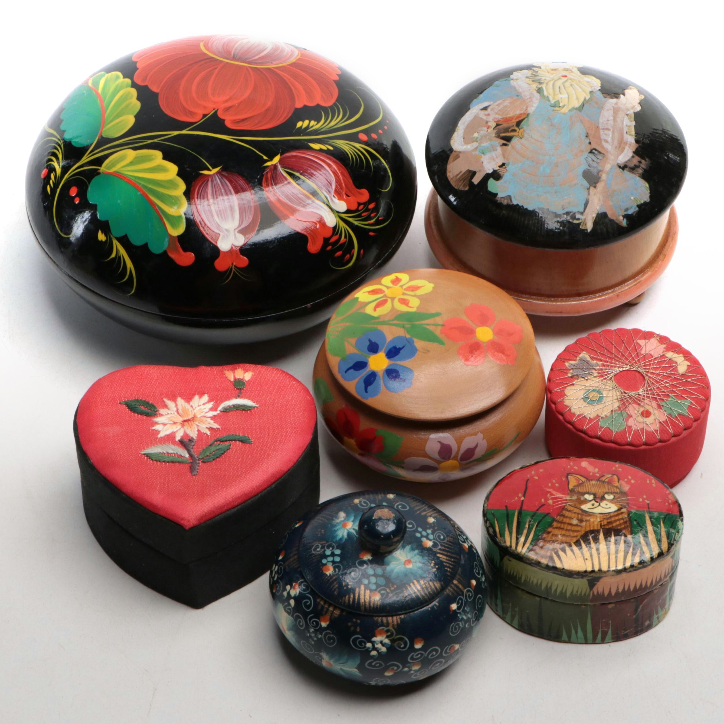 Lacquerware and Other Boxes