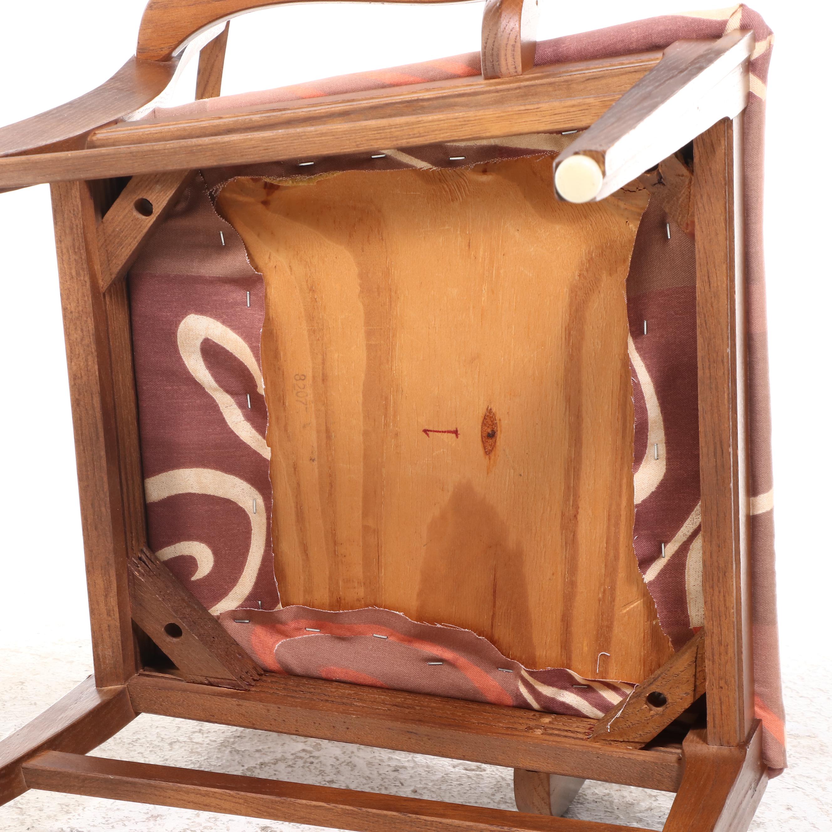 Mid Century Modern Style Wooden Dining Chairs