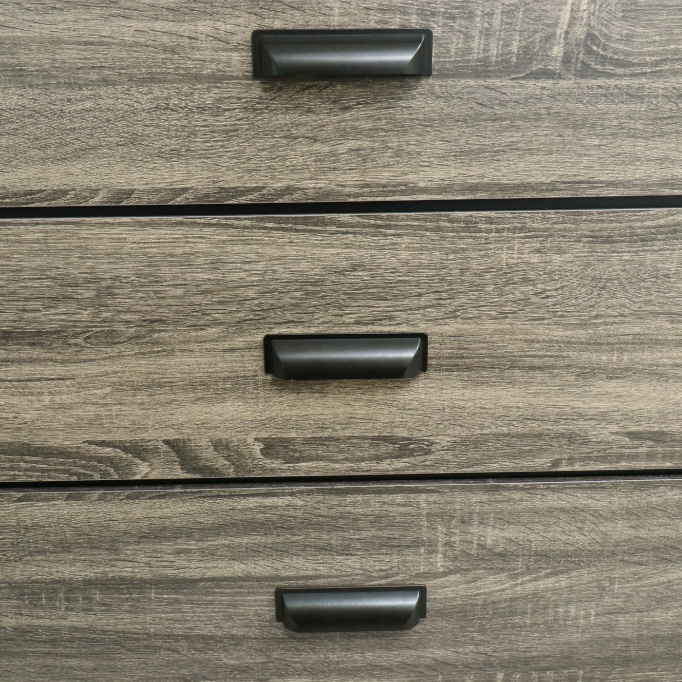 Beechnut Laminate Six-Drawer Dresser