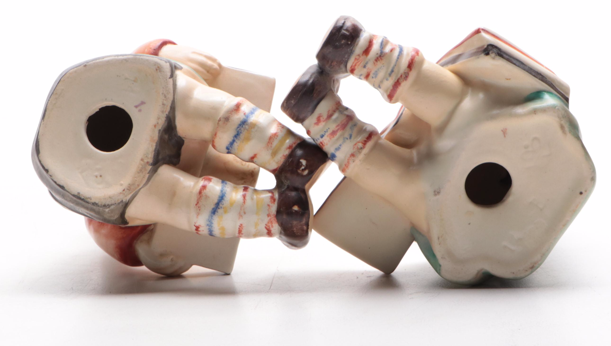 Hummel Bookworm Girl and Boy Figurines