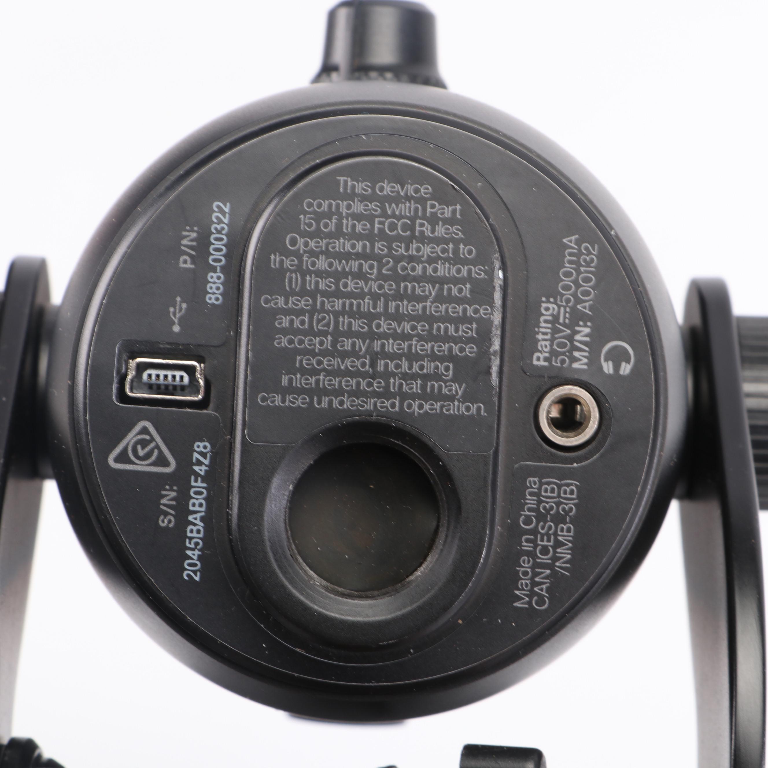 Blue Microphone with Knox Gear Pop Filter