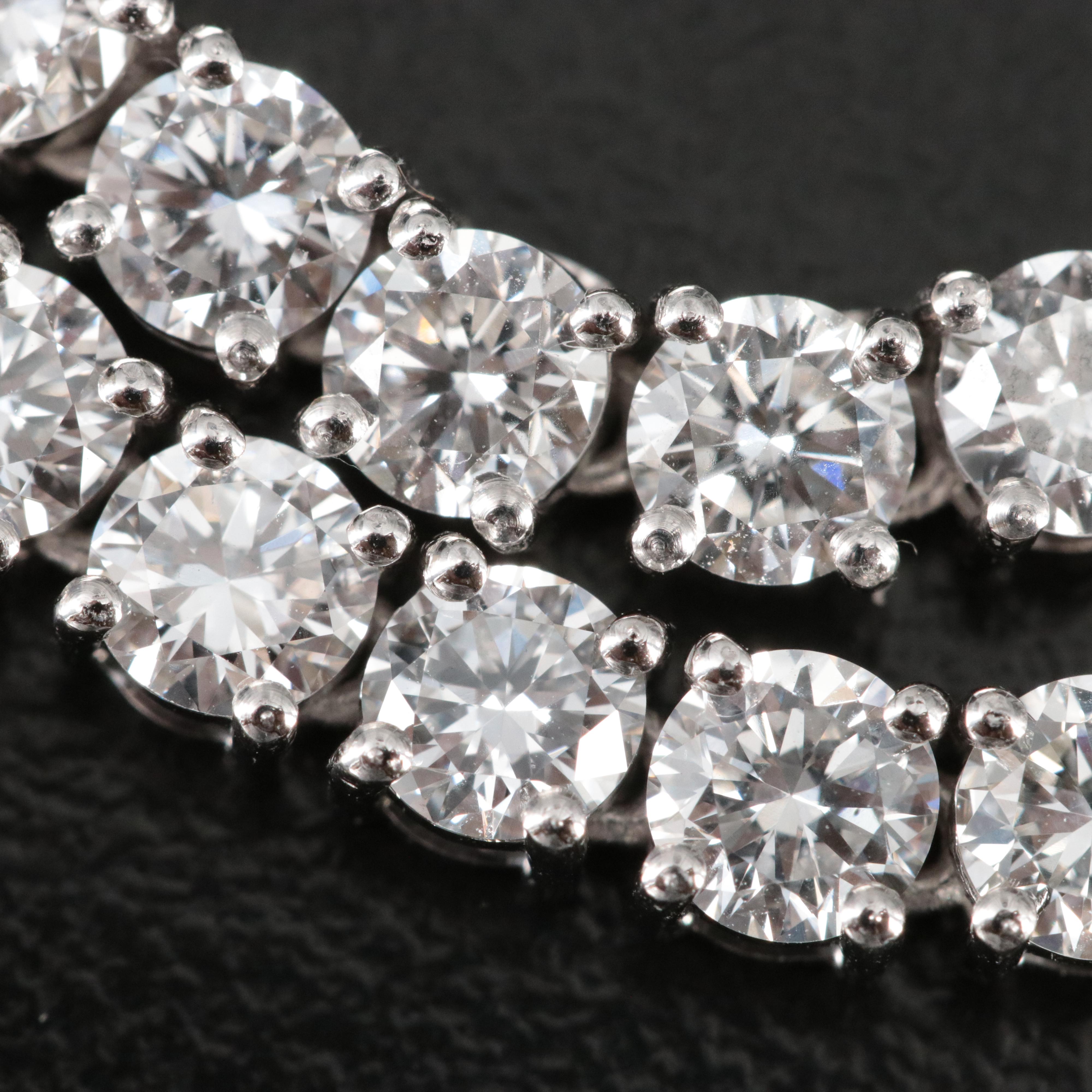 14K 10.03 CTW Lab Grown Diamond Line Bracelet