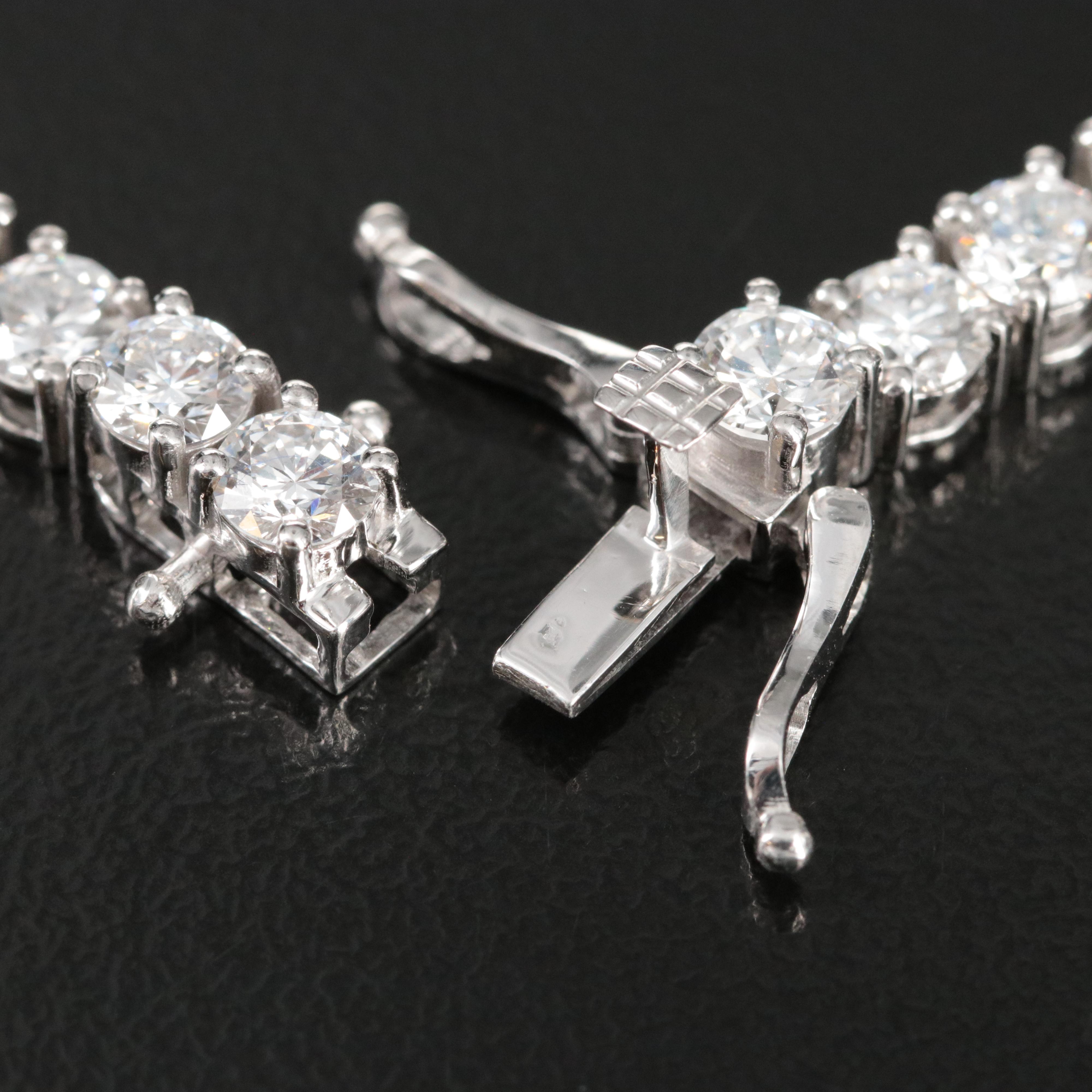 14K 10.03 CTW Lab Grown Diamond Line Bracelet