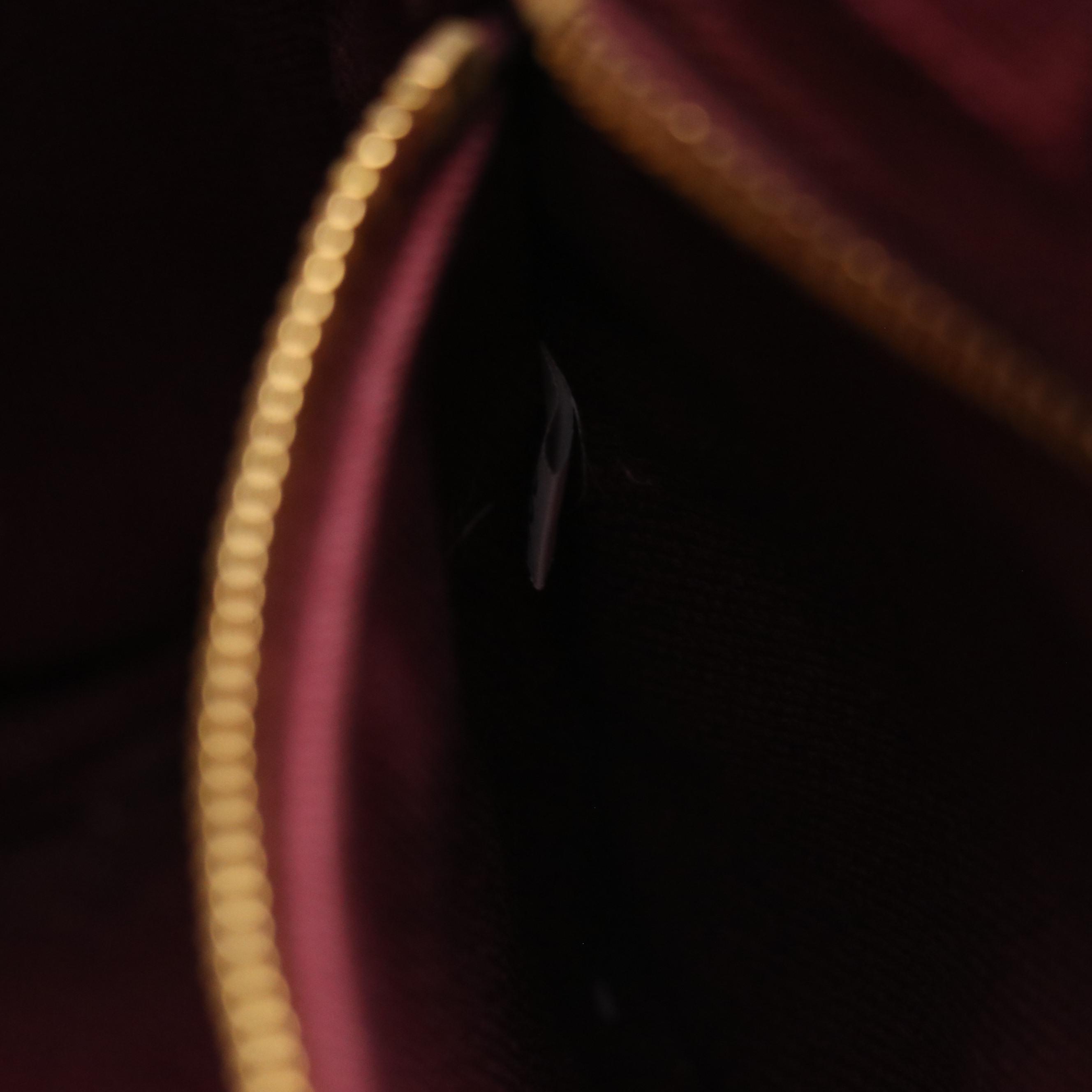 Prada Canapa Logo Two-Way Tote Bag in Maroon Canvas