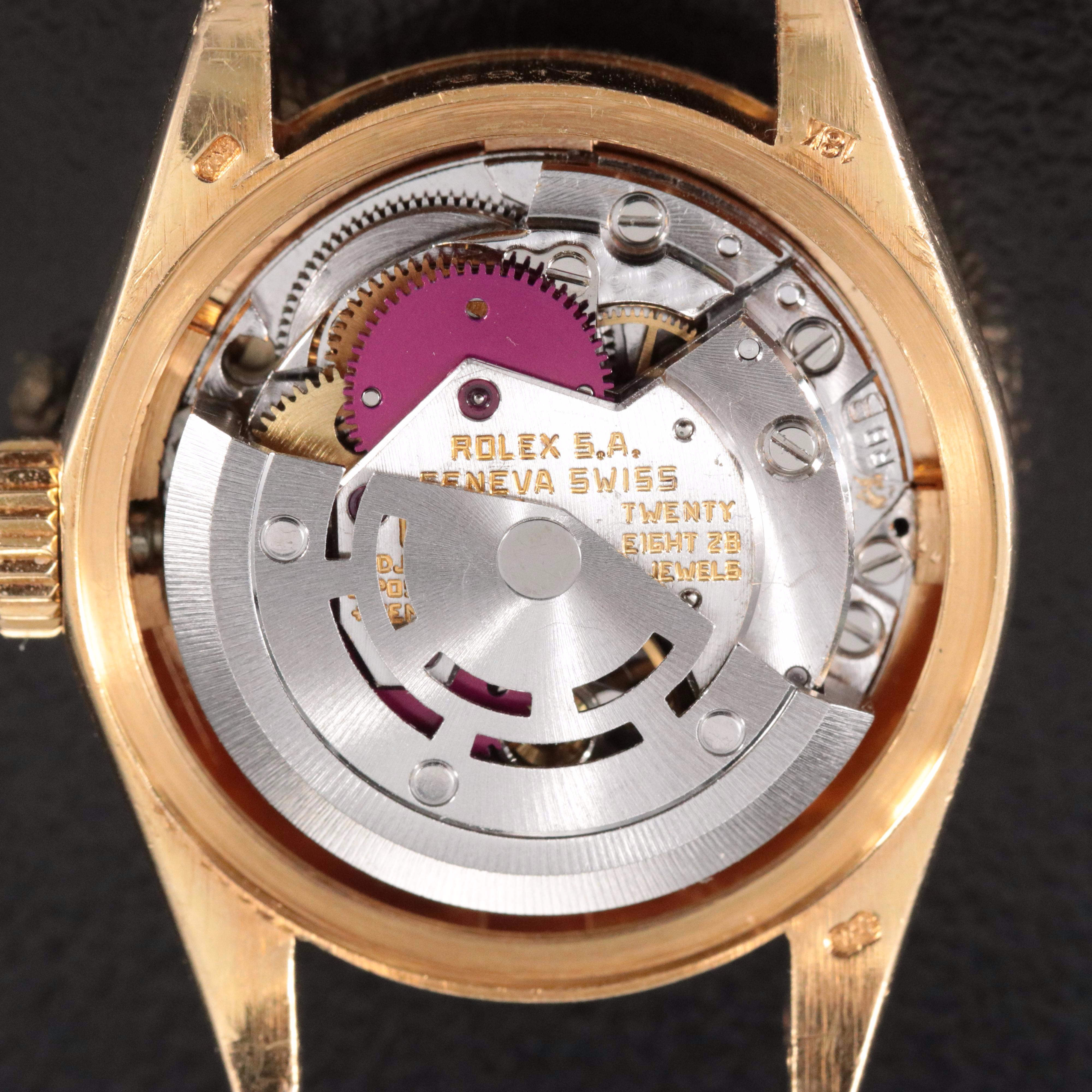 1979 Rolex 18K Oyster Perpetual Datejust Watch