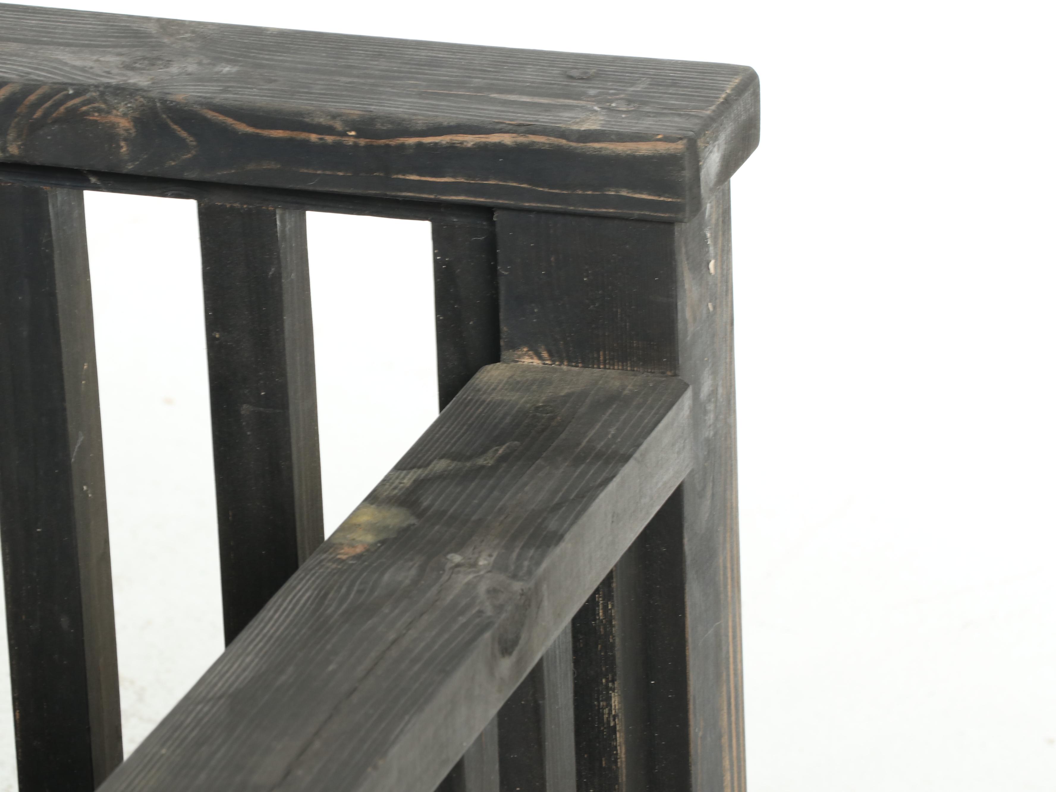 Wooden Slat Patio Daybed with Twin Mattress Covers & Matching Bolster Cushions