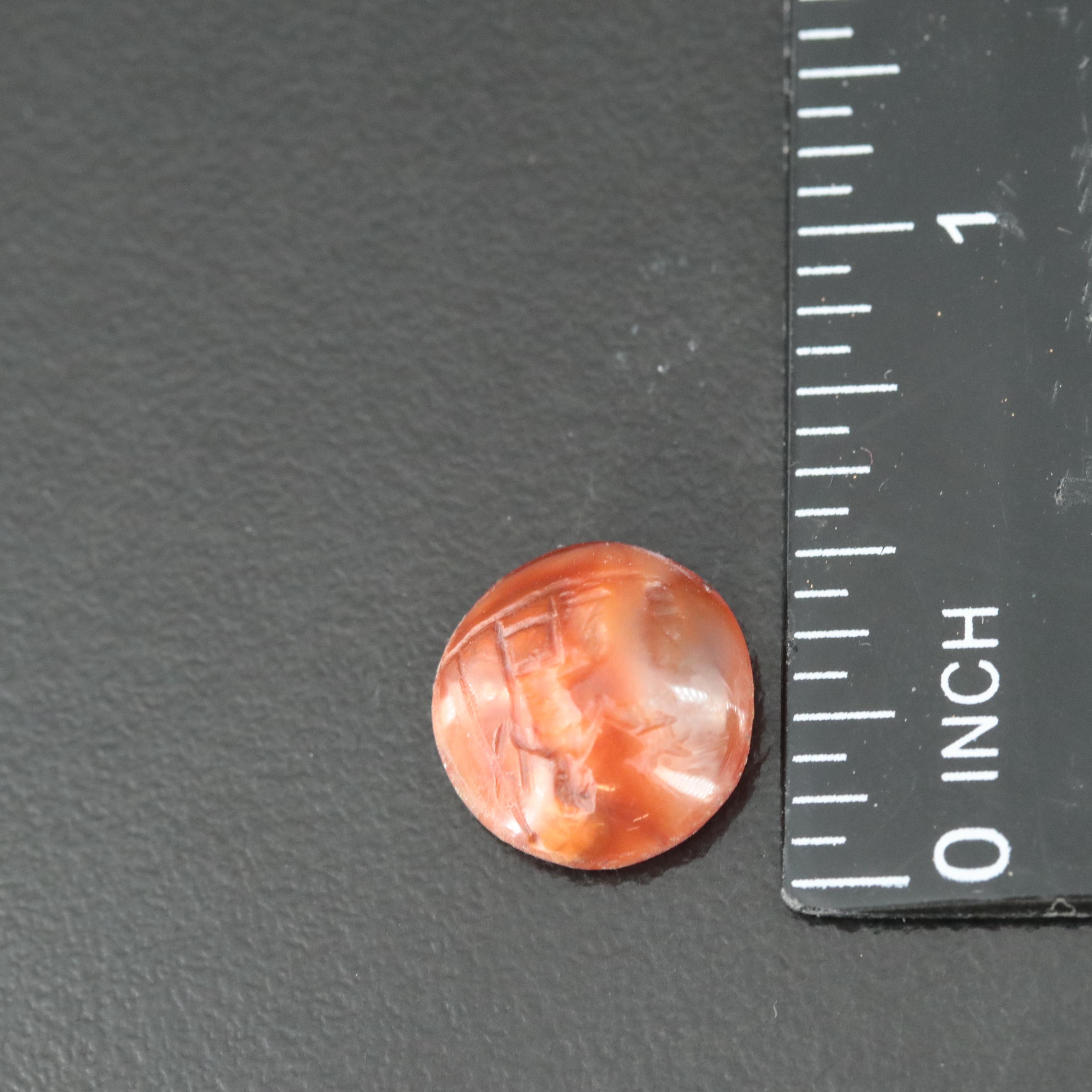 Loose 5.31 CT Agate Intaglio