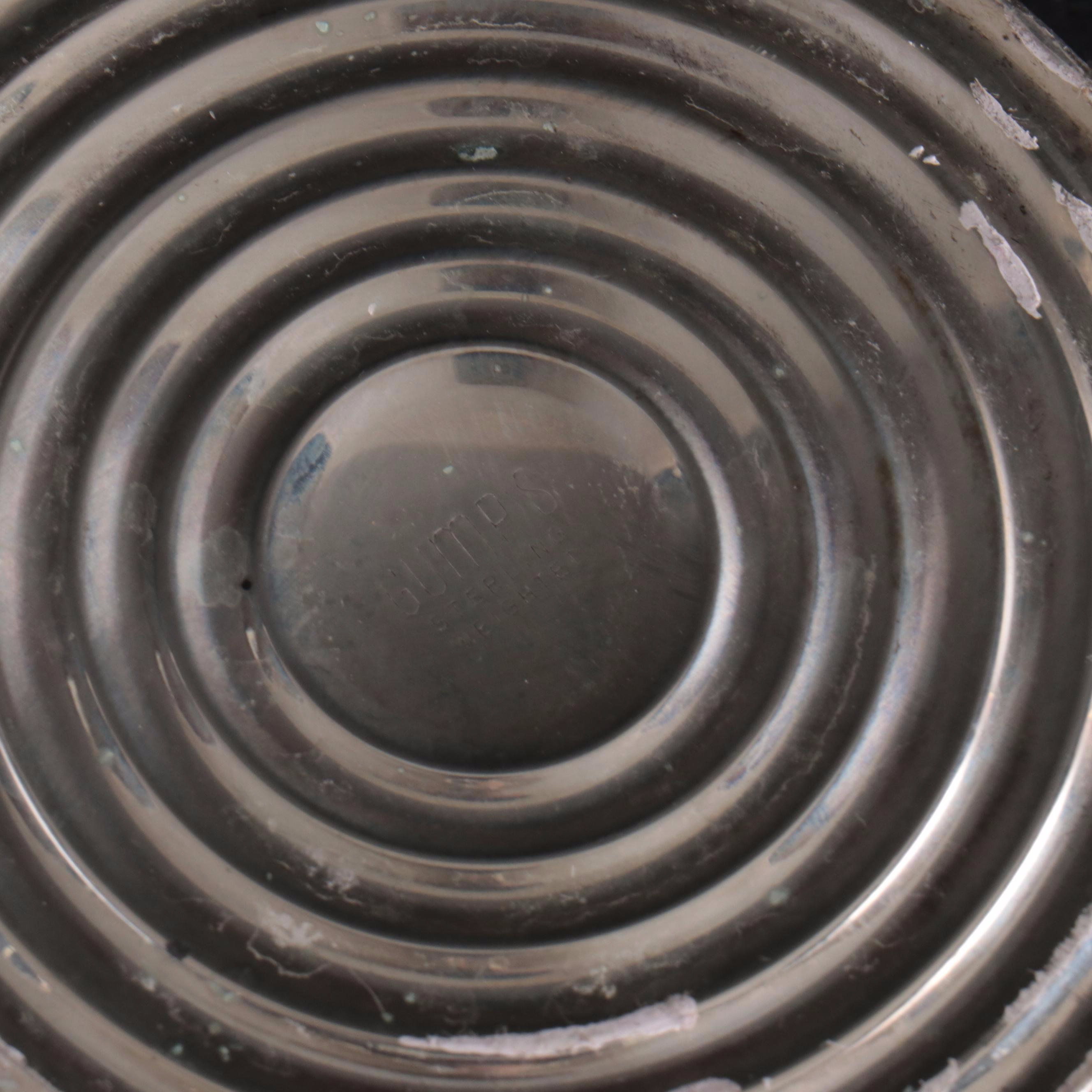 Gumps Gadrooning Pattern Sterling Silver Candelabra with More