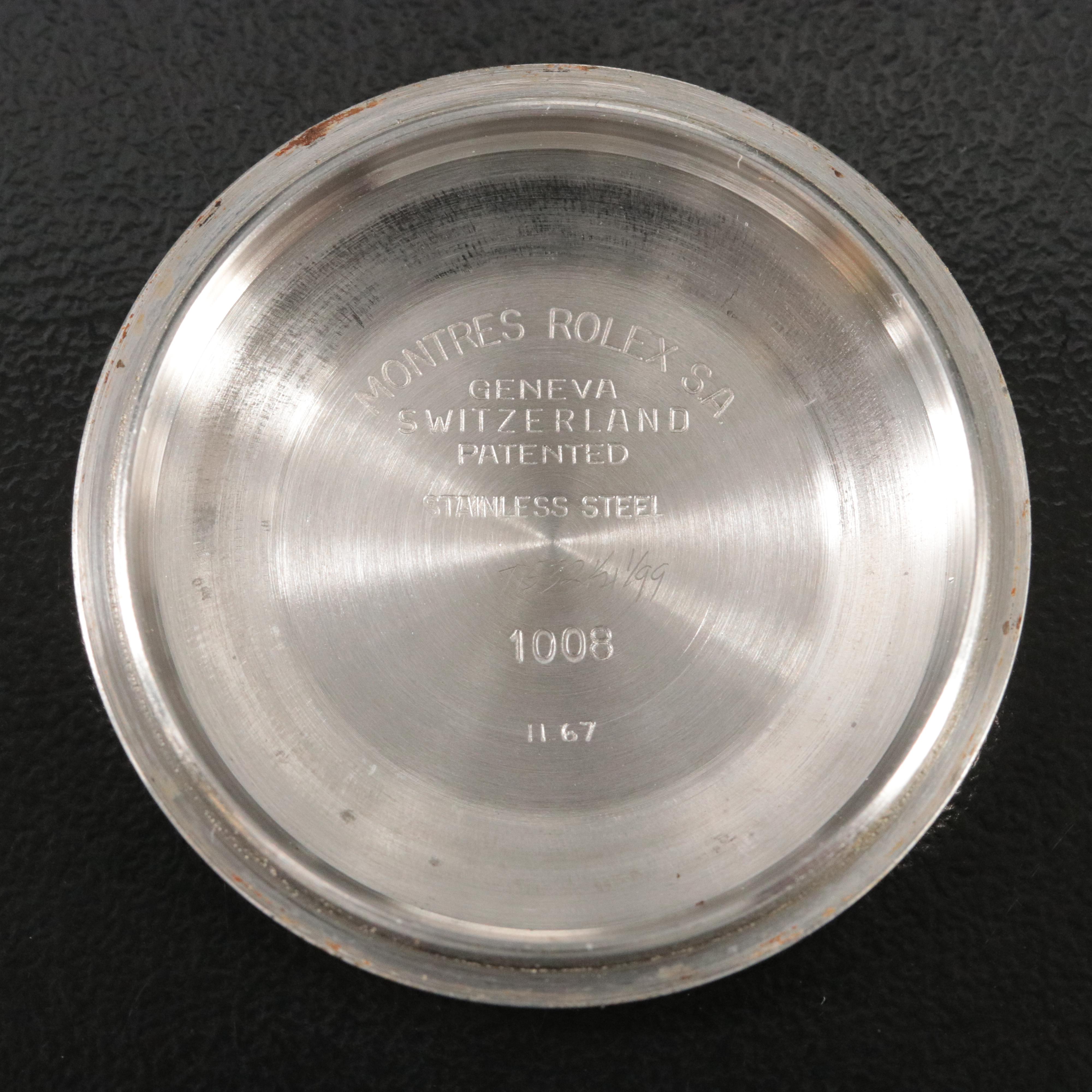 1967 Rolex Oyster Perpetual Zephyr Two-Tone Watch