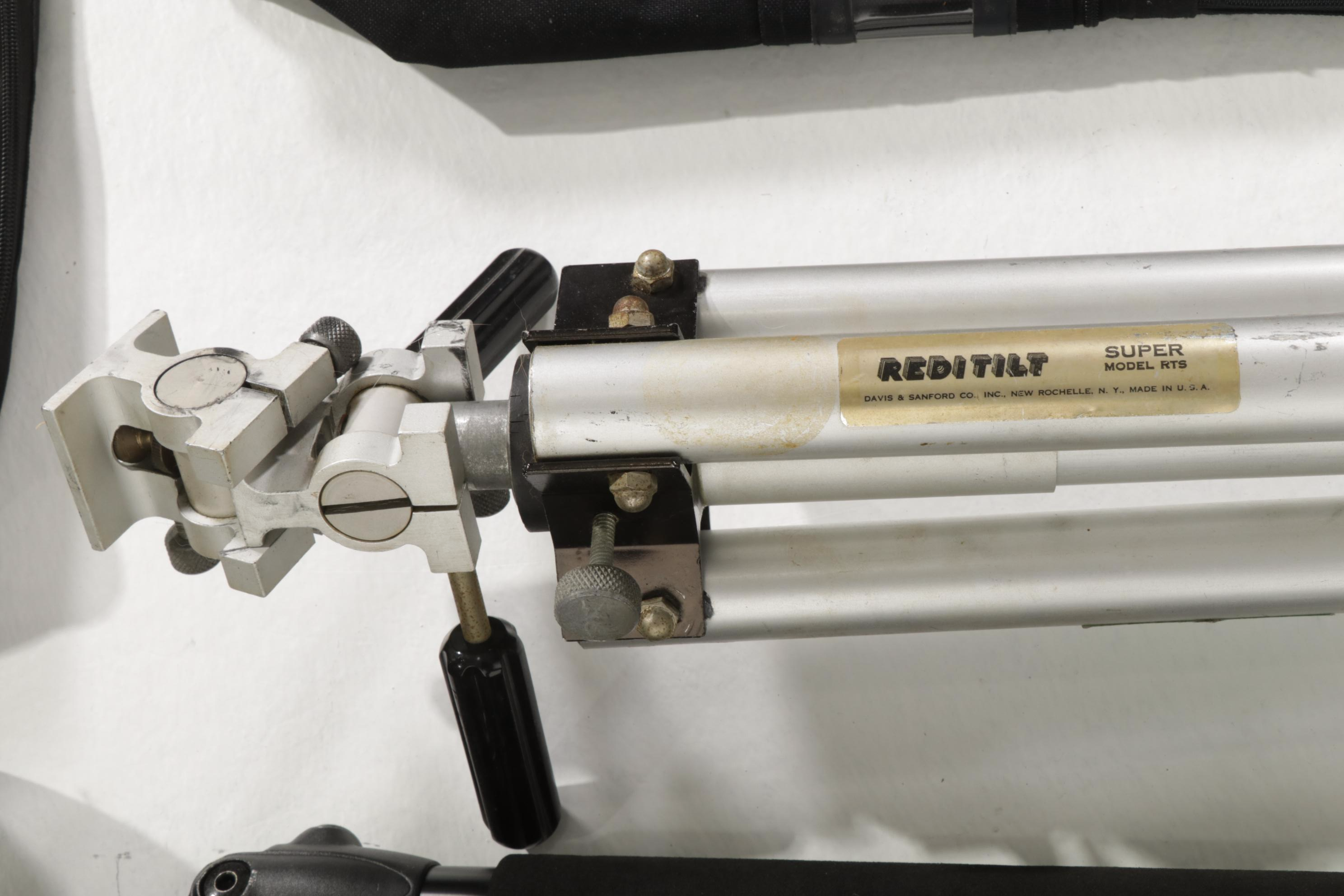 Camera Tripods, Monopod, and Carrying Cases