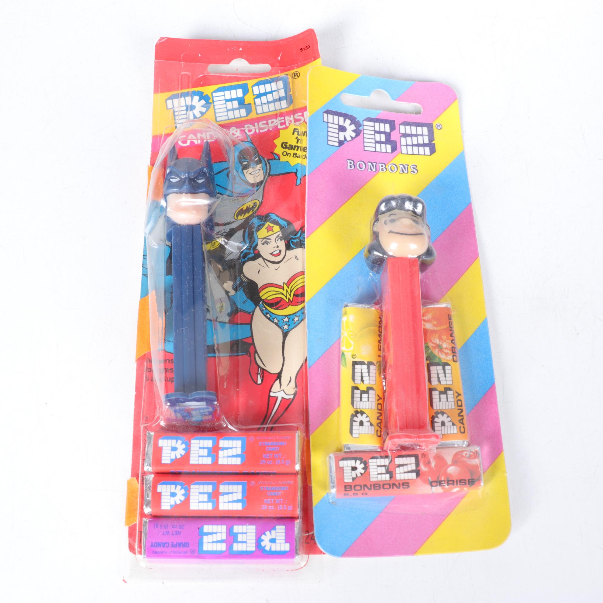 PEZ Dispenser Collection Featuring Star Wars, Flintstones, and More
