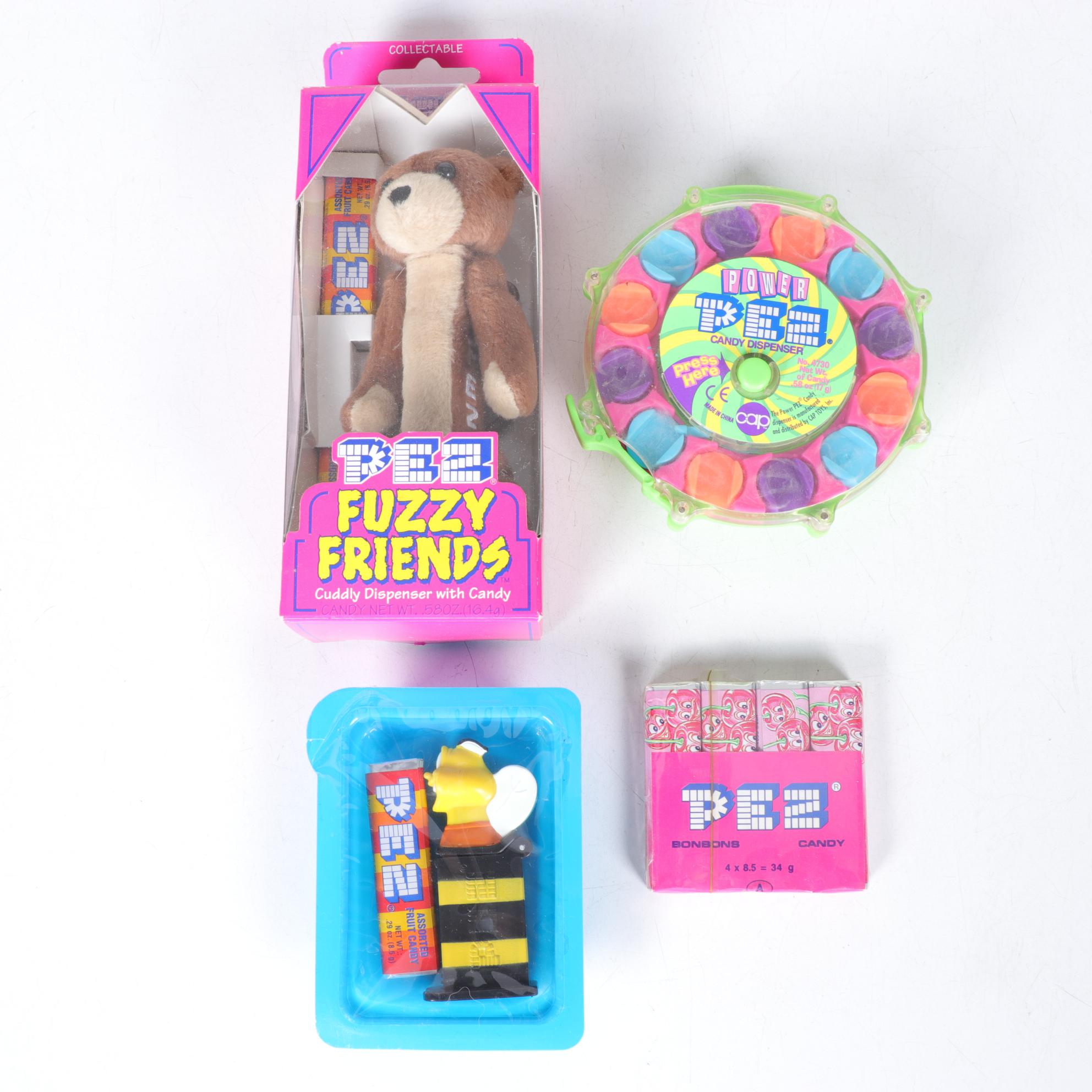 PEZ Dispenser Collection Featuring Star Wars, Flintstones, and More