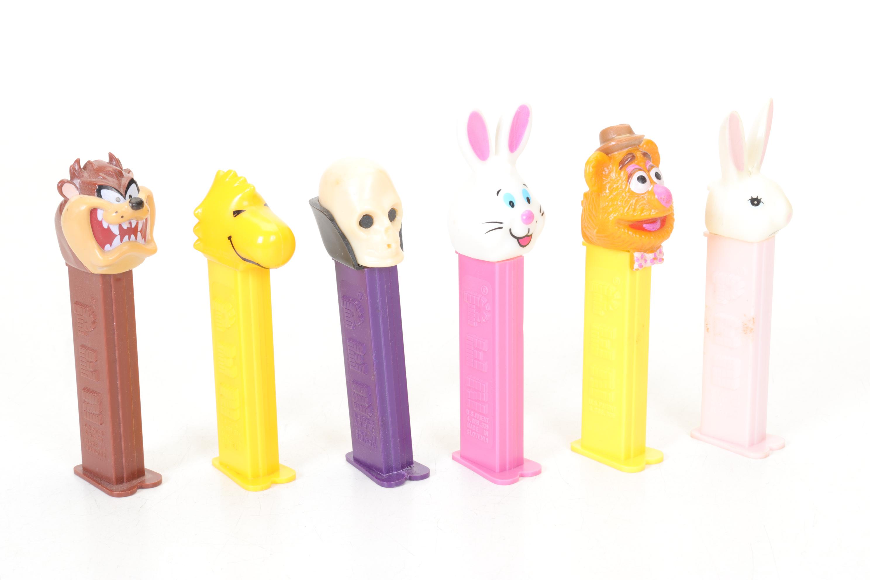 PEZ Dispenser Collection Featuring Star Wars, Flintstones, and More