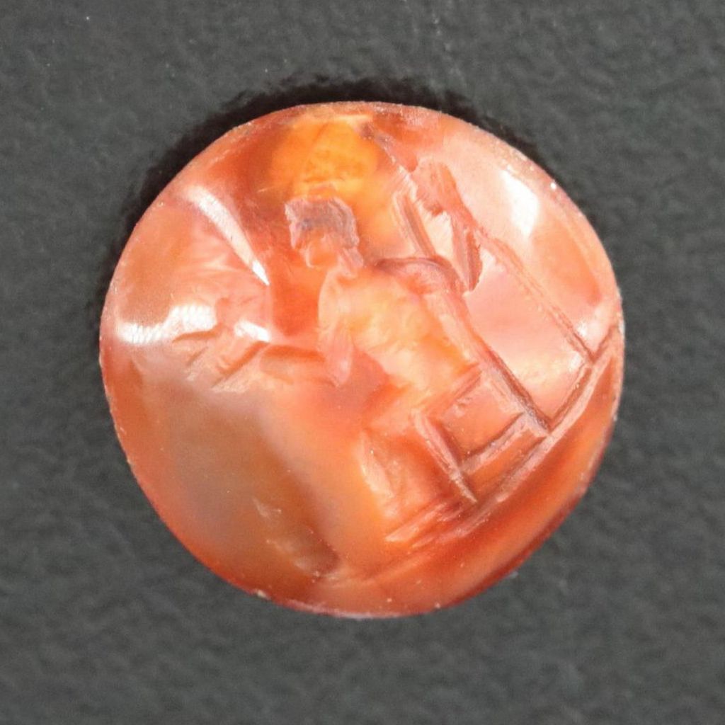 Loose 5.31 CT Agate Intaglio